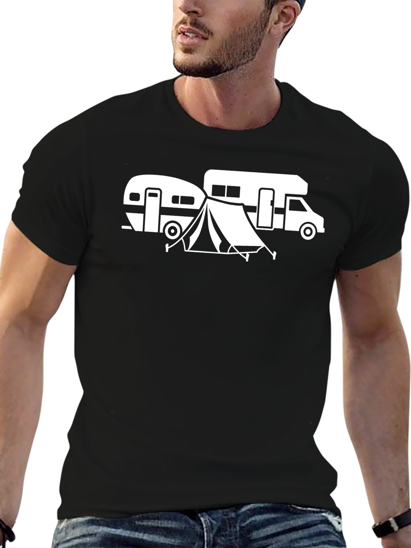 Camping T-Shirt RV Camper Tee