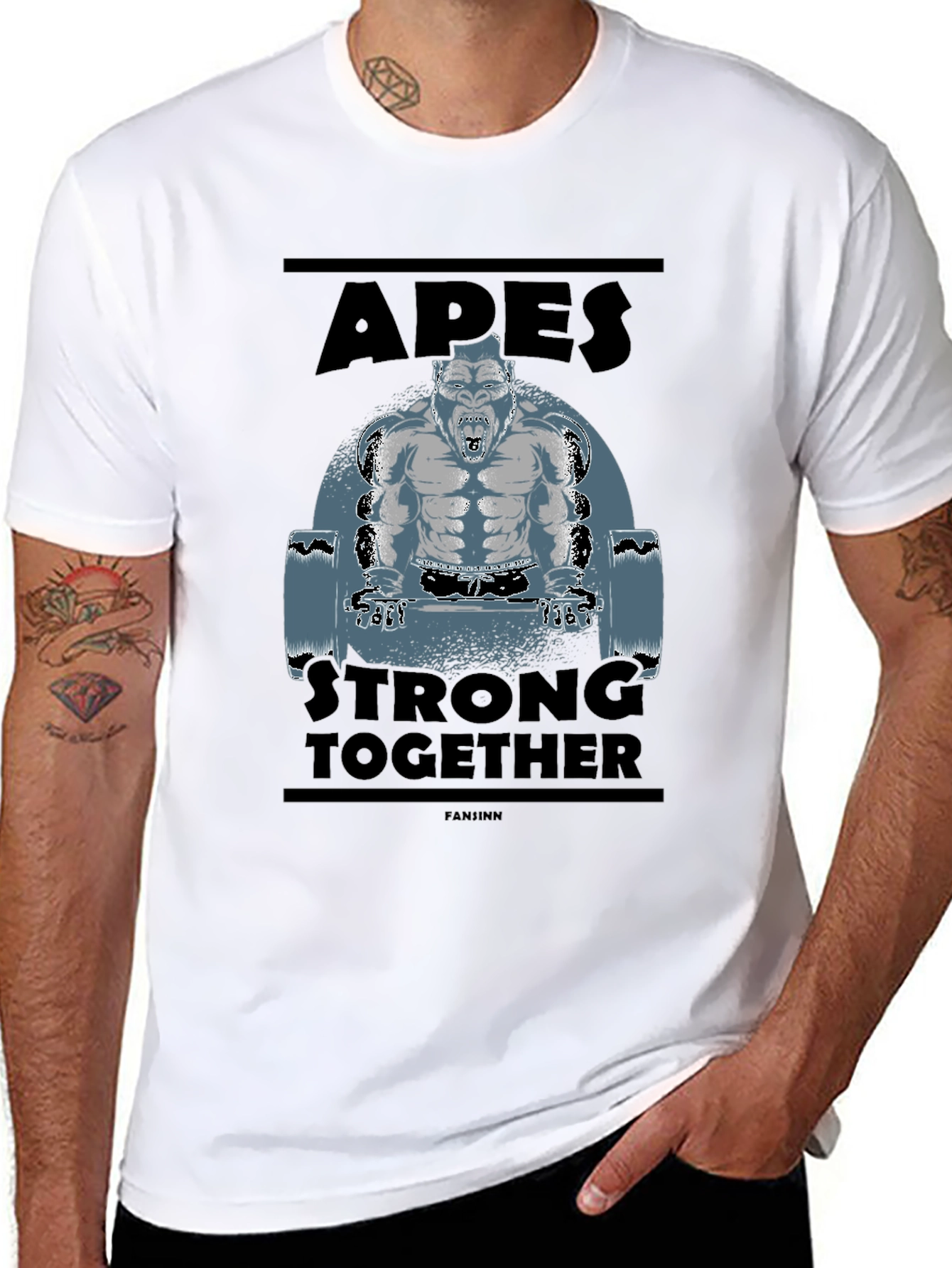 Apes Strong Together Graphic Tee