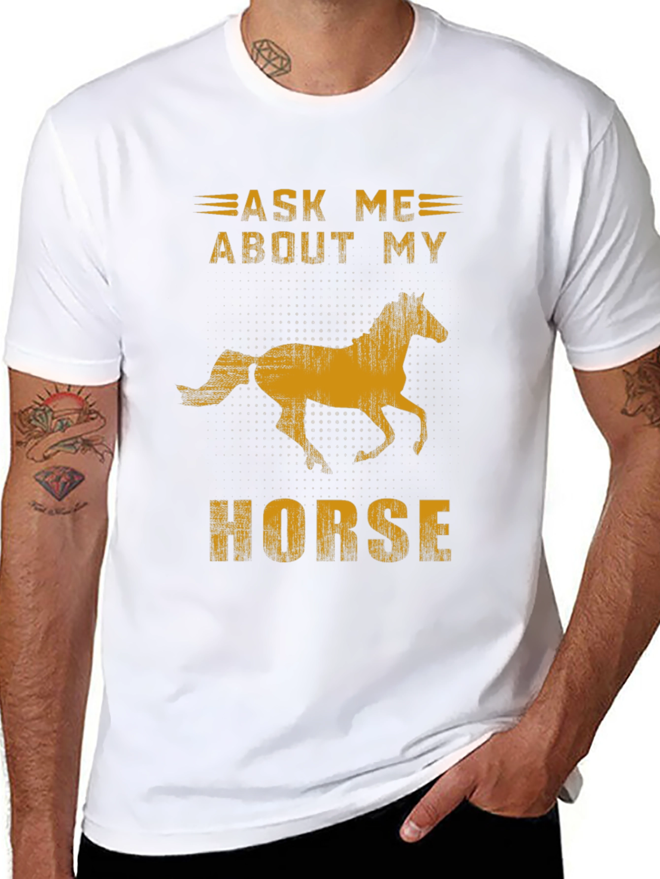 Ask Me About My Horse T-Shirt