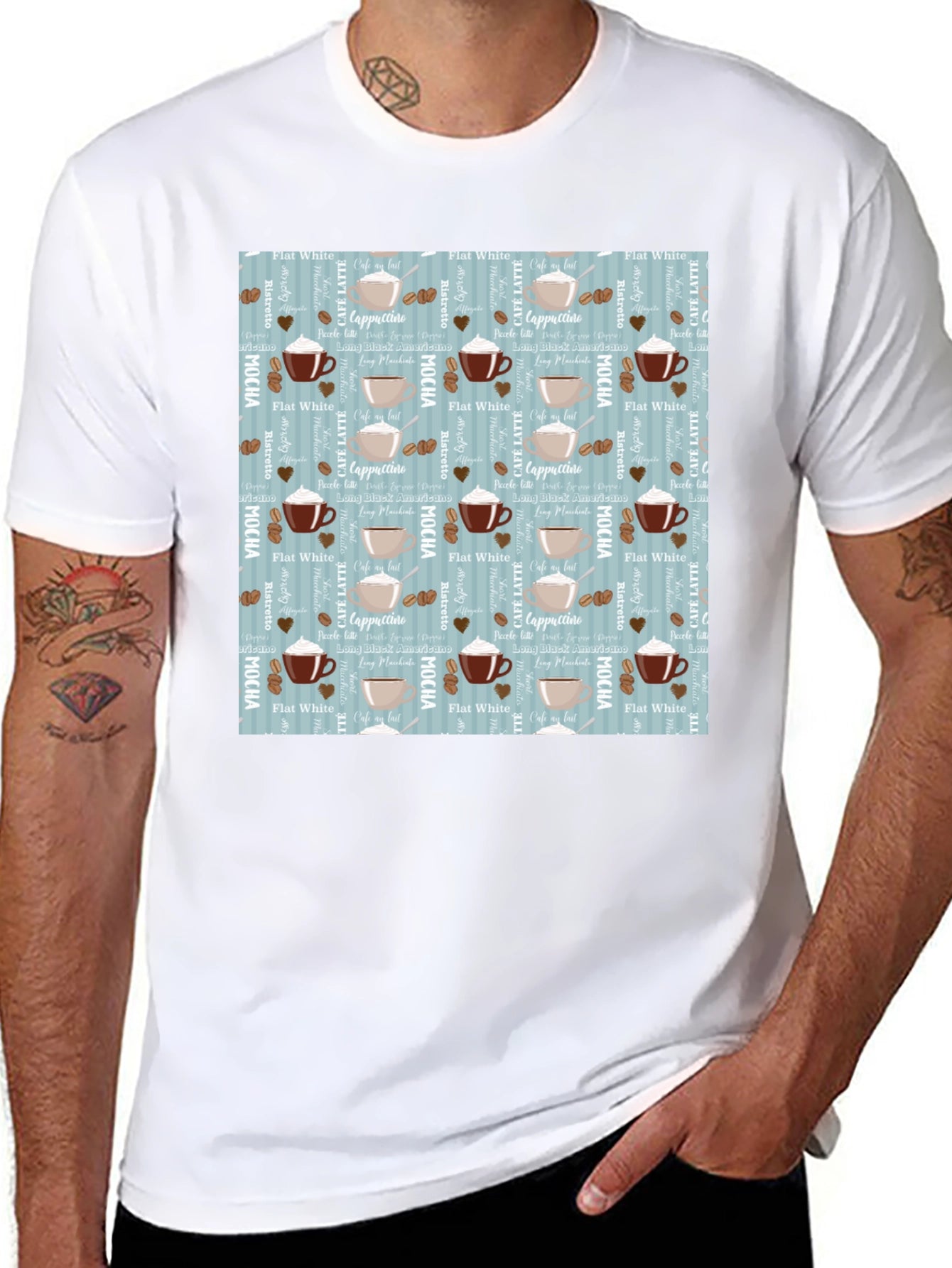 Coffee Lovers T-Shirt - All Over Print