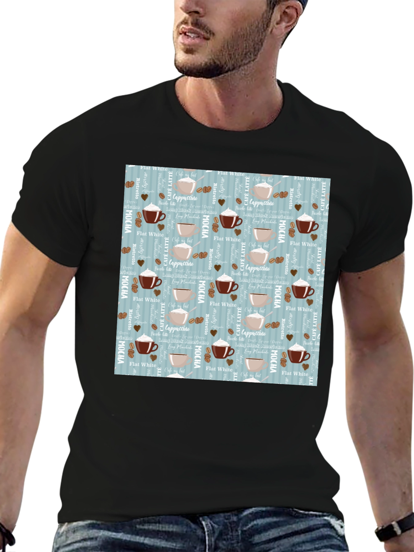 Coffee Lovers T-Shirt - All Over Print