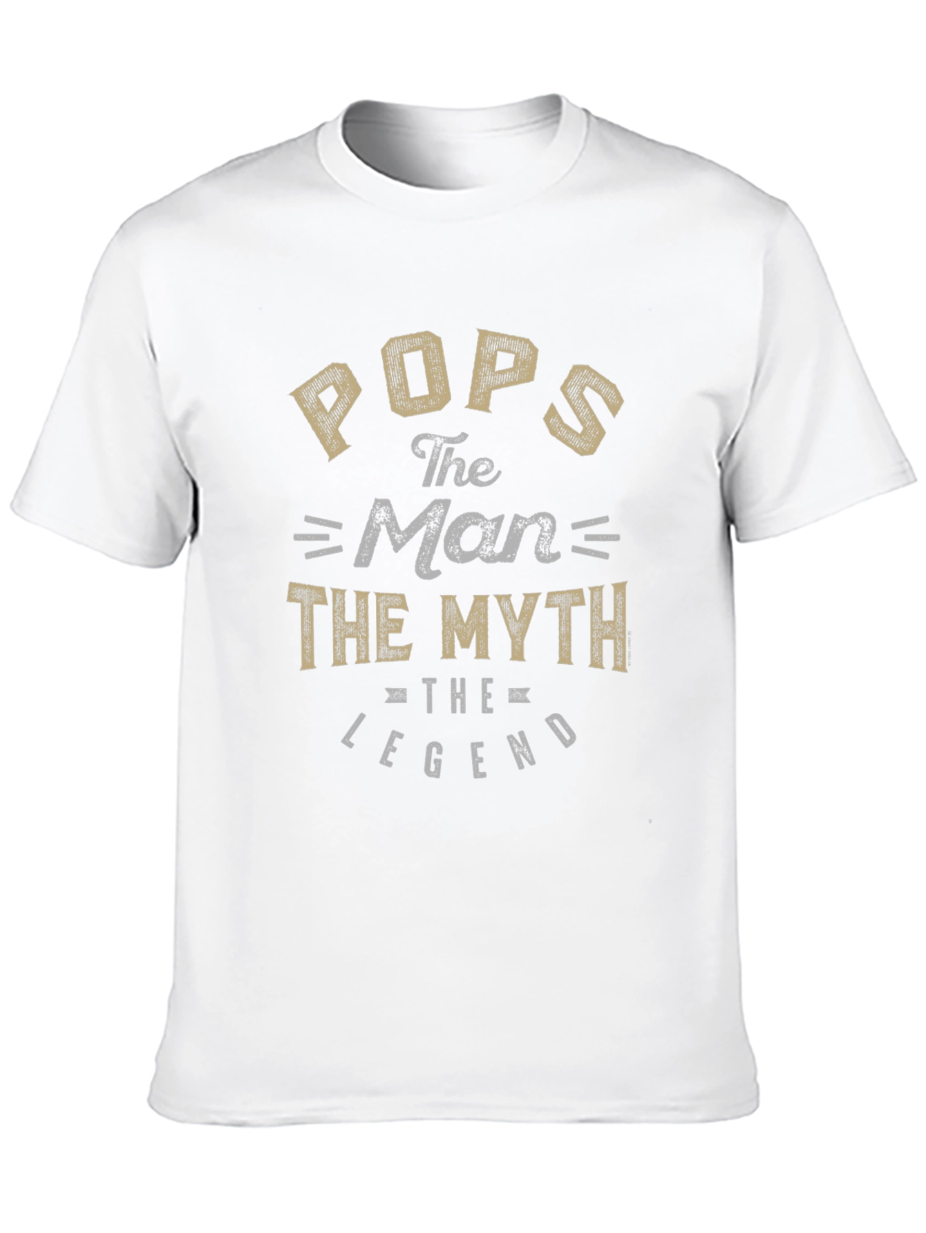 Pops The Man The Myth The Legend Graphic T-Shirt