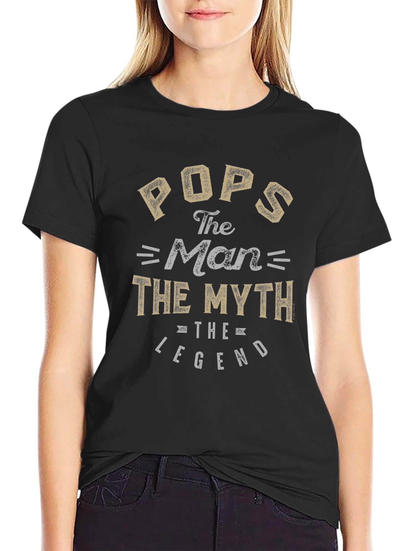 Pops The Man The Myth The Legend Graphic T-Shirt
