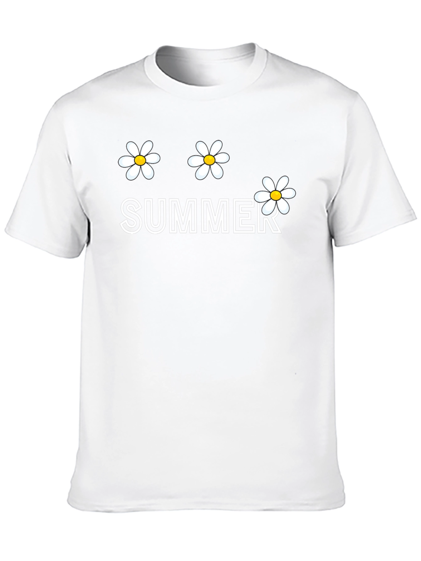 Summer Daisy T-Shirt - Cute Graphic Tee