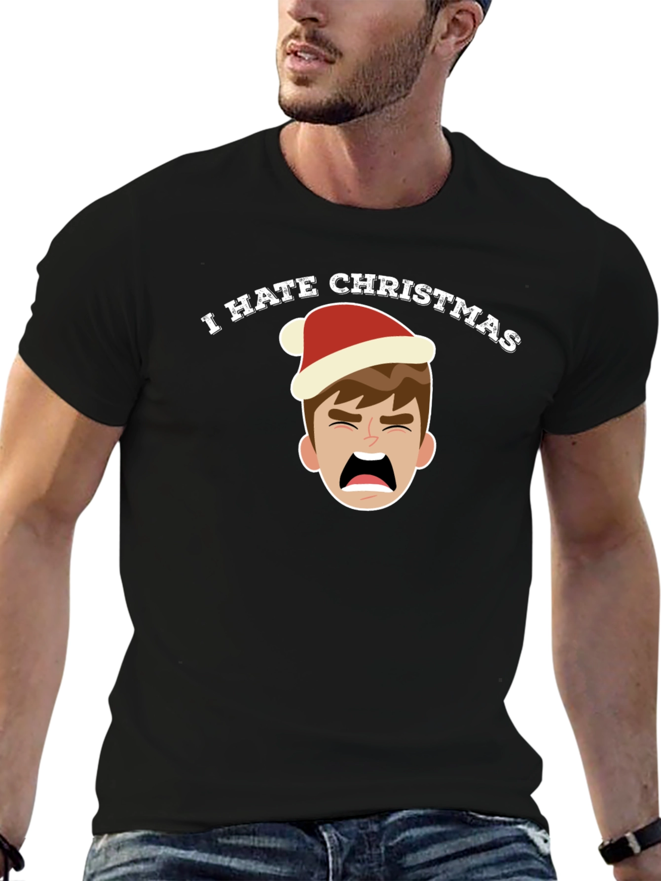 I Hate Christmas Graphic T-Shirt