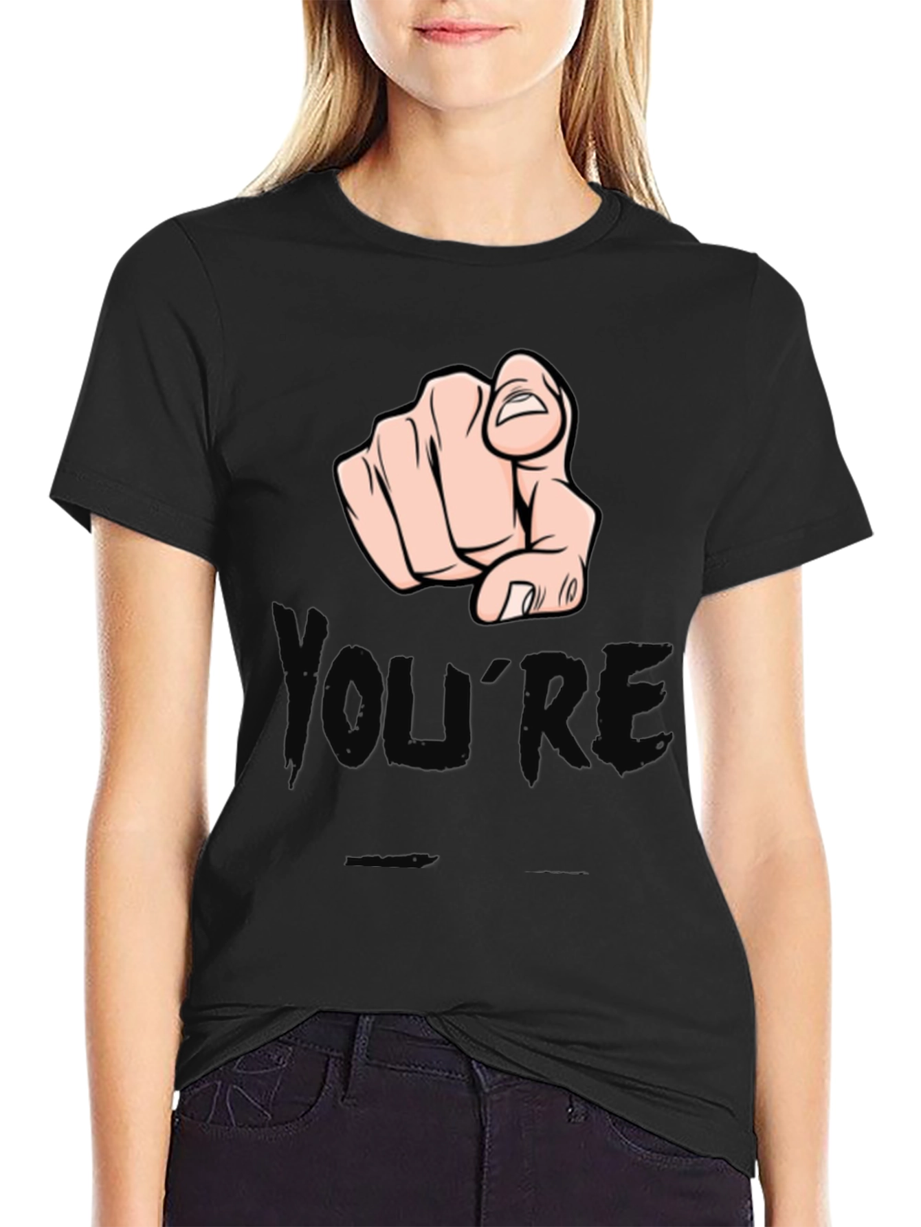 Youre Next T-Shirt - Pointing Finger Graphic Tee