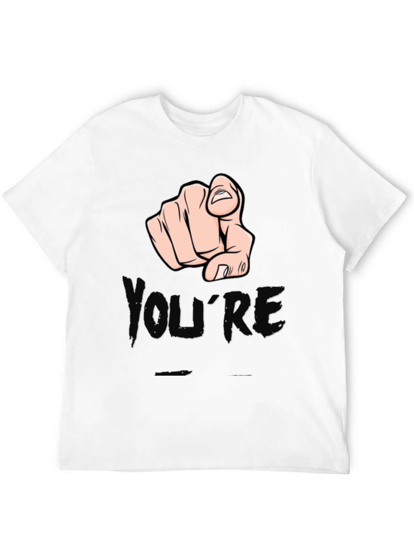 Youre Next T-Shirt - Pointing Finger Graphic Tee