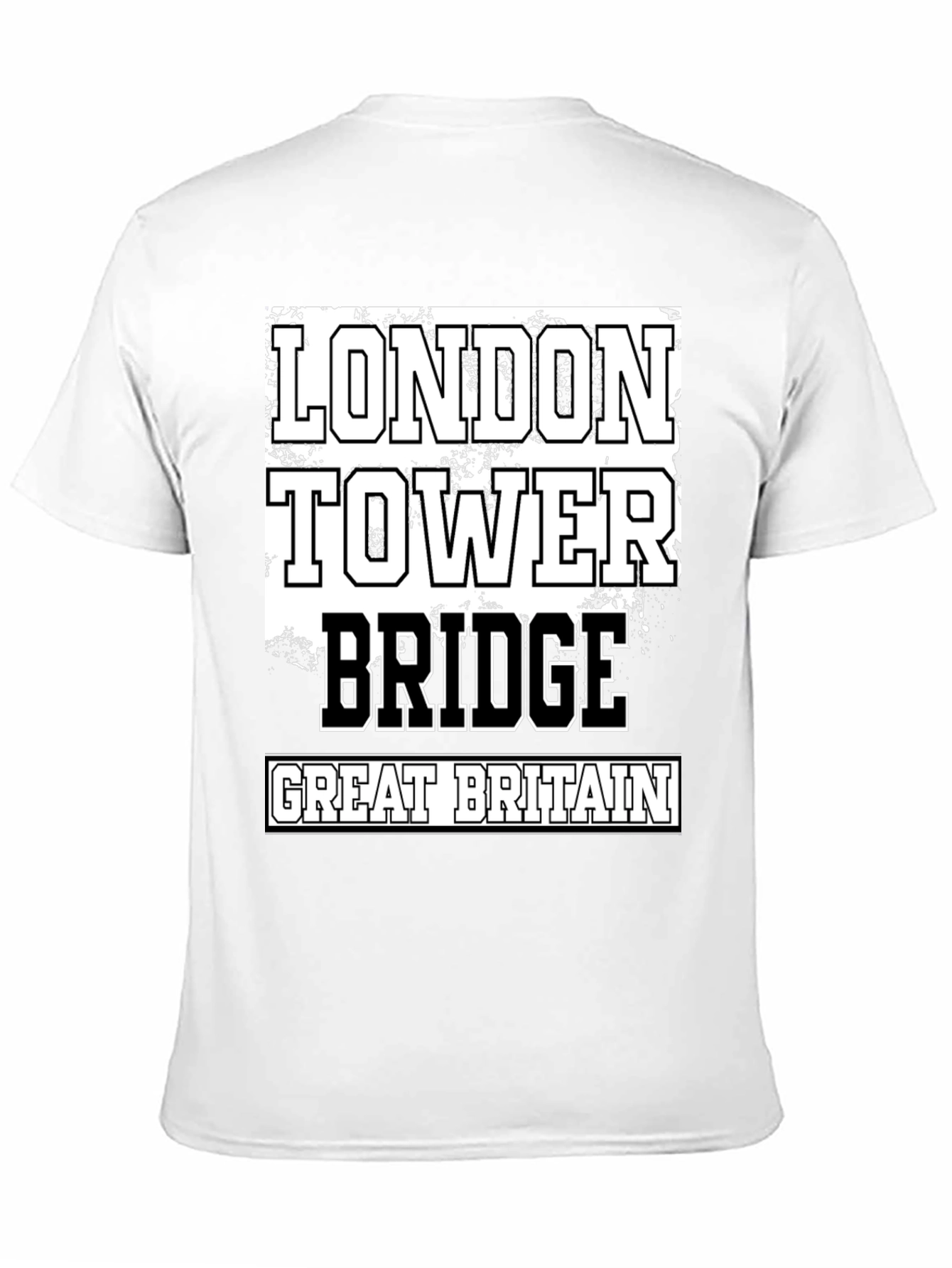 London Tower Bridge Graphic Tee - Great Britain Souvenir