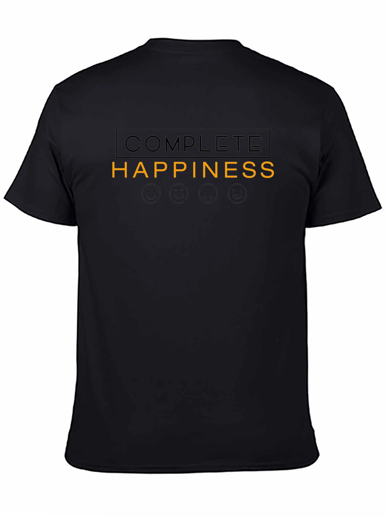 Complete Happiness Graphic Tee - Black