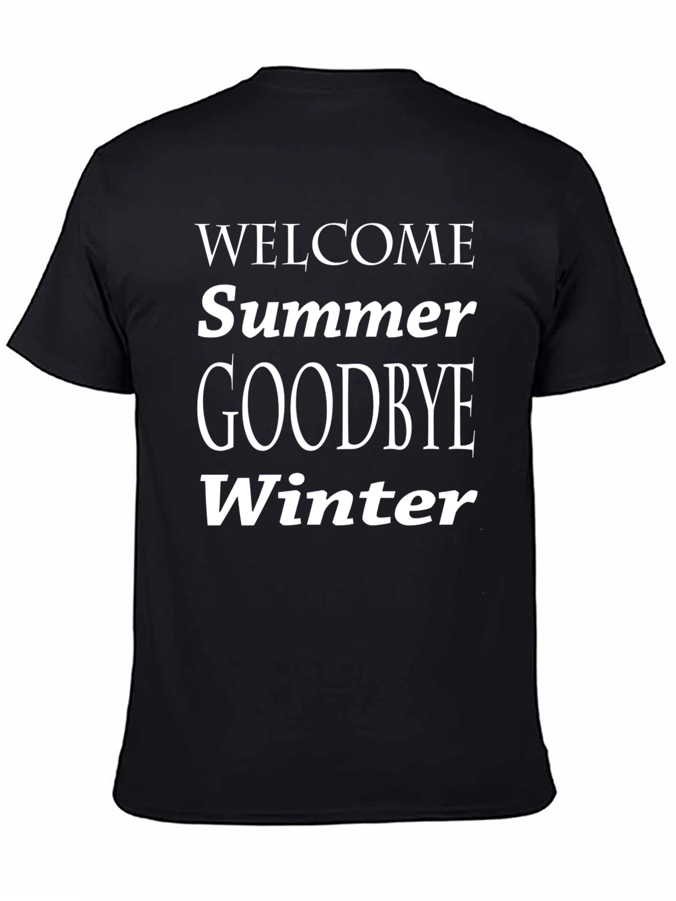 Welcome Summer Goodbye Winter Graphic Tee