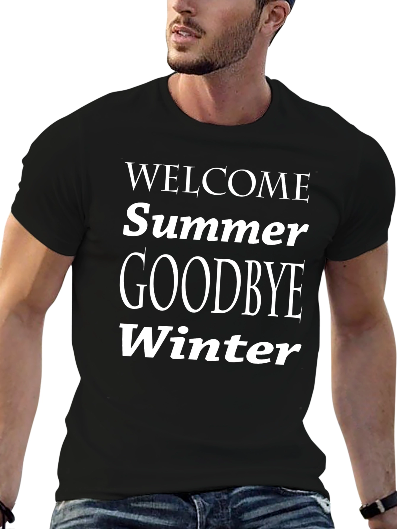 Welcome Summer Goodbye Winter Graphic Tee