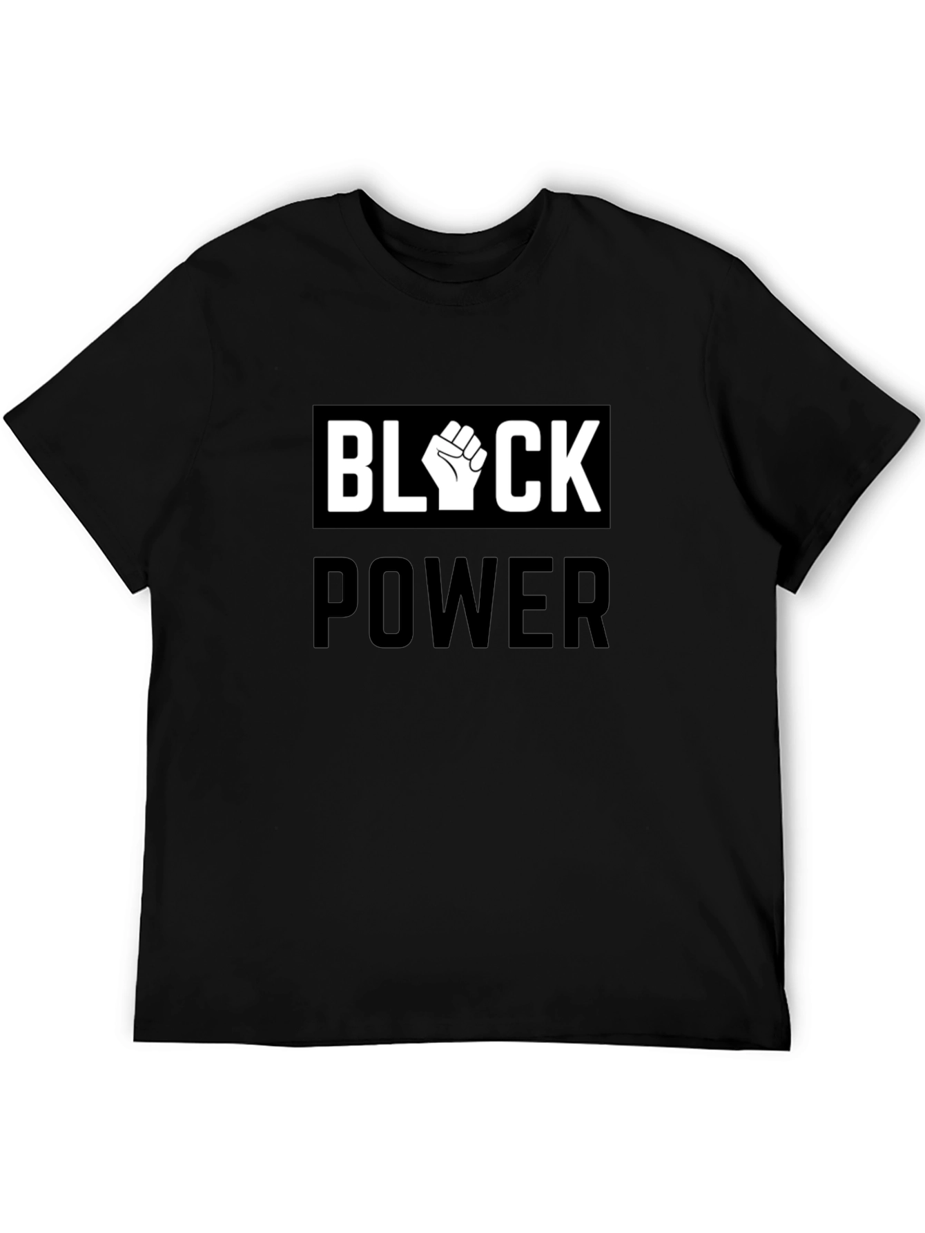 Black Power Fist Graphic T-Shirt