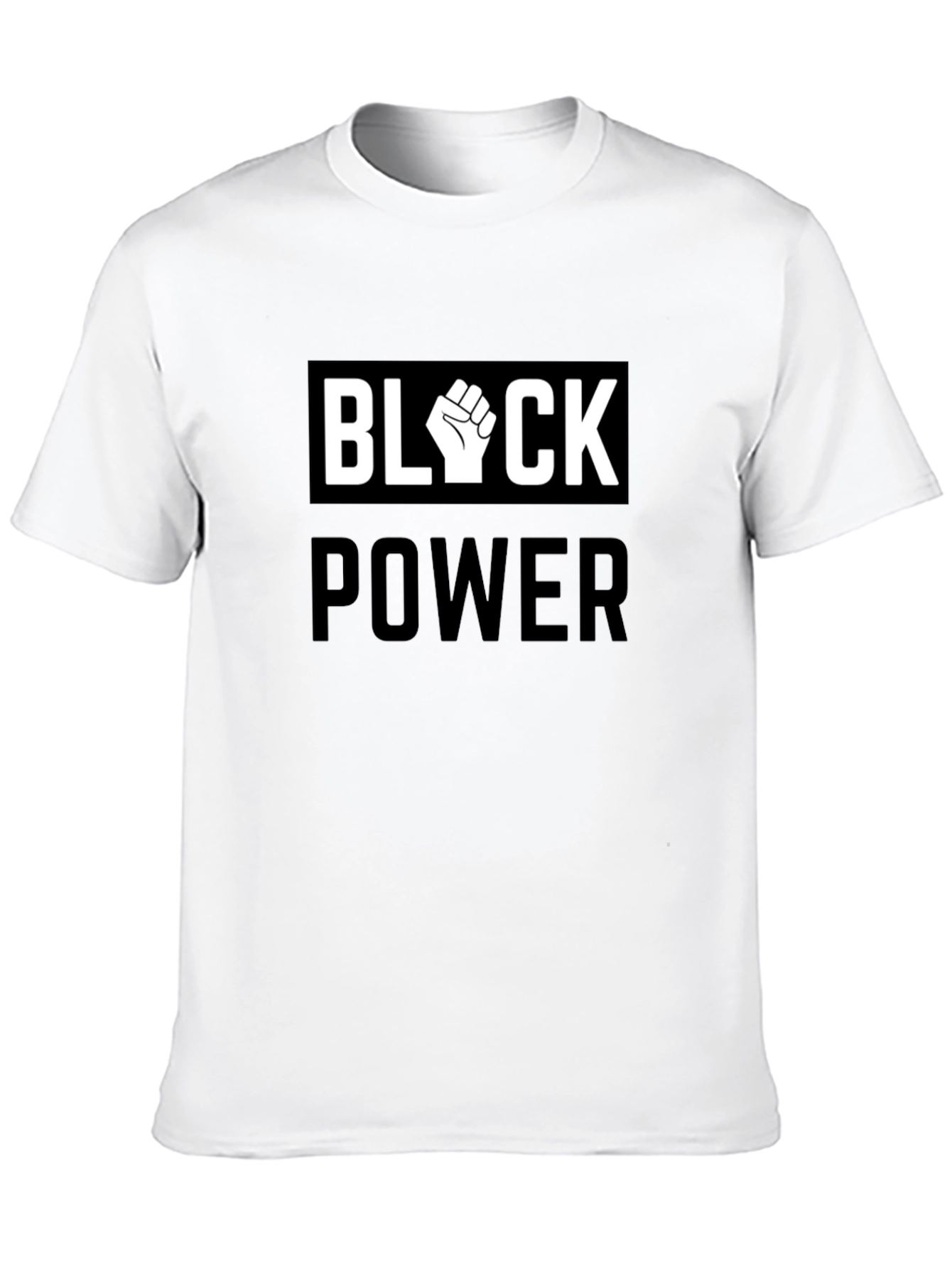 Black Power Fist Graphic T-Shirt