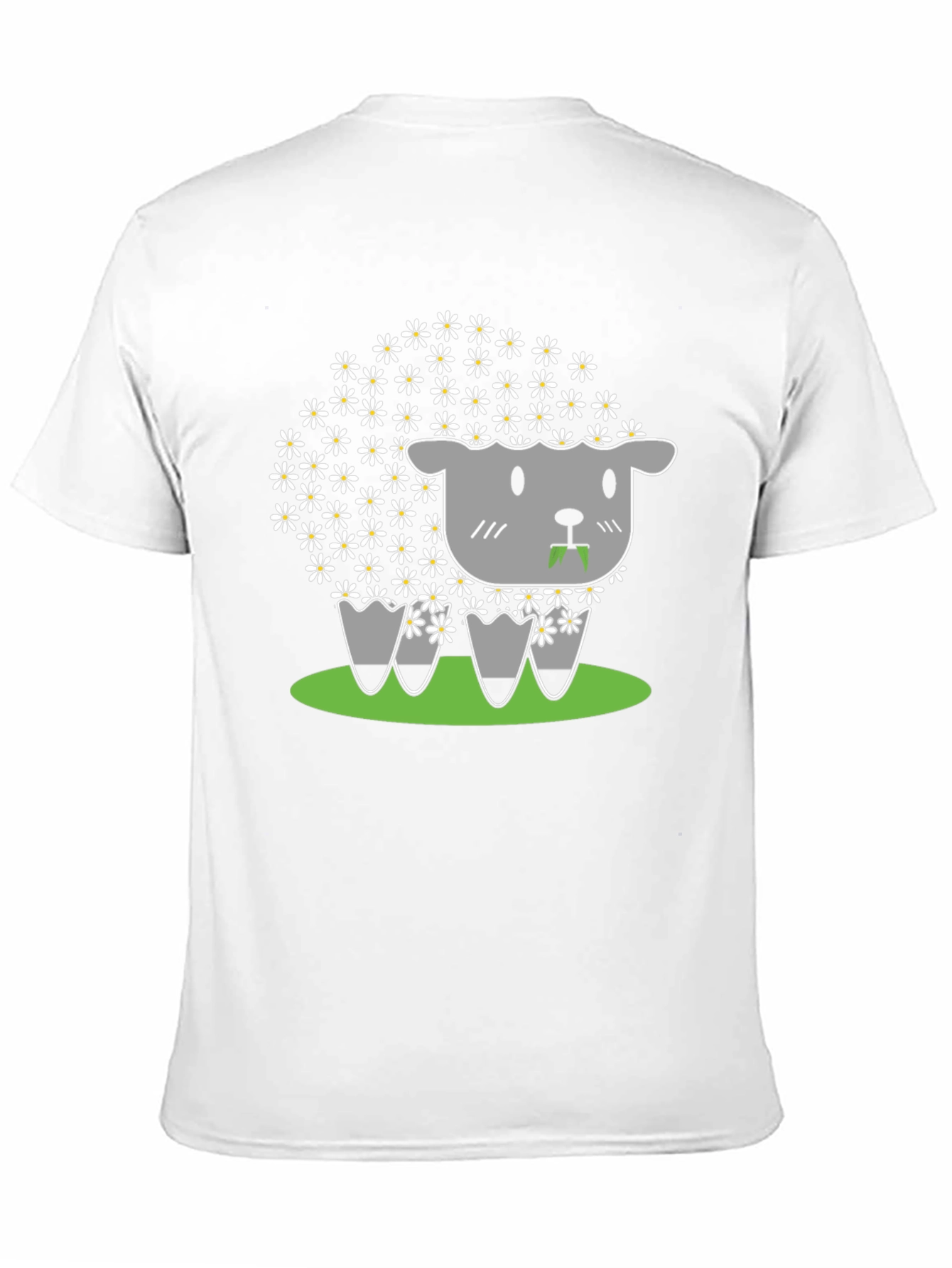 Daisy Sheep Graphic Tee - Cute & Unique