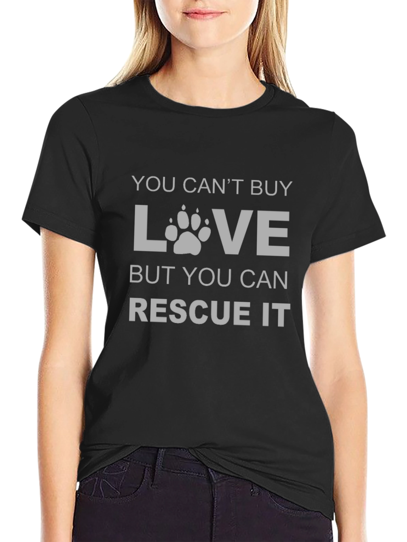 Rescue Dog Love T-Shirt