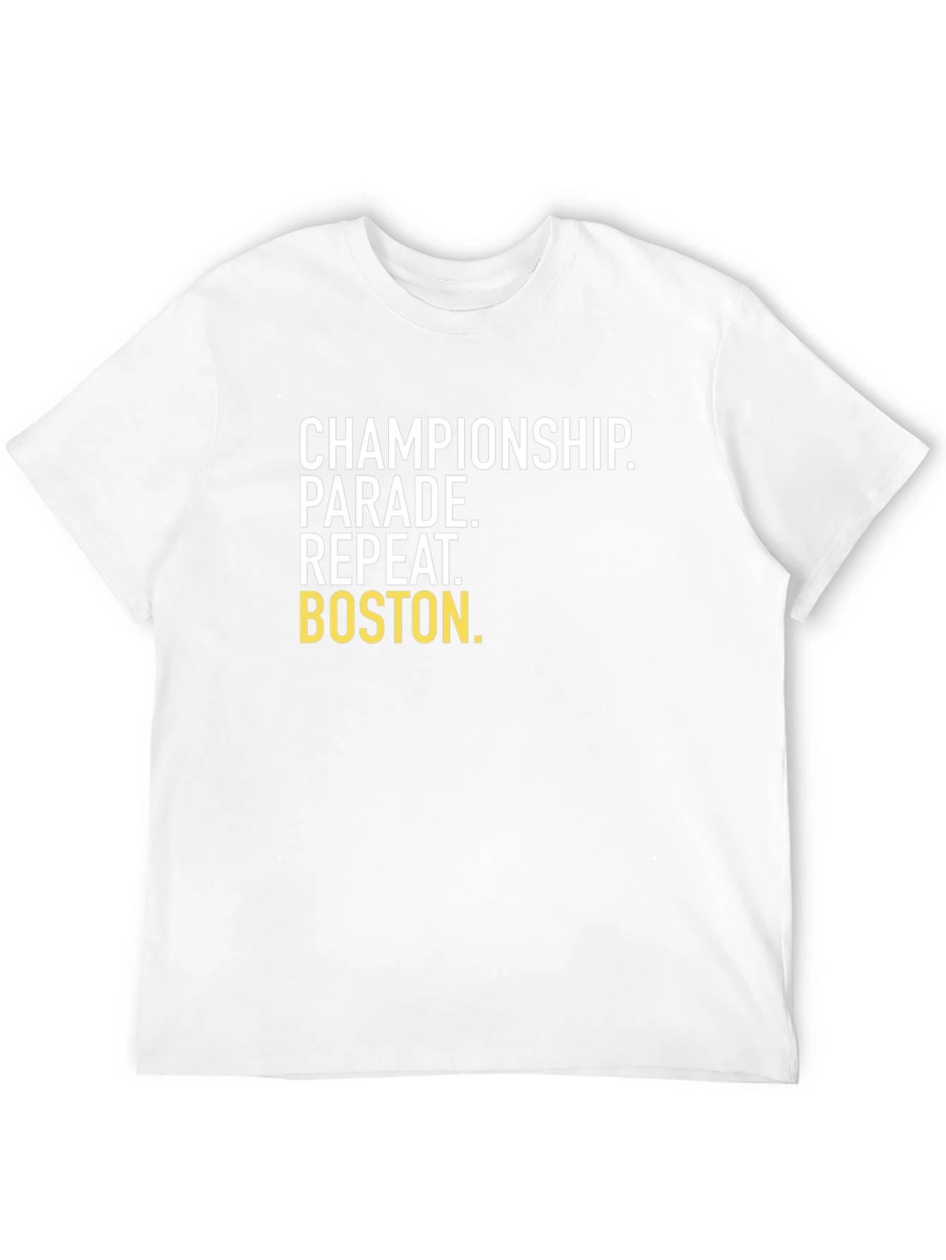 Championship Parade Repeat Boston T-Shirt