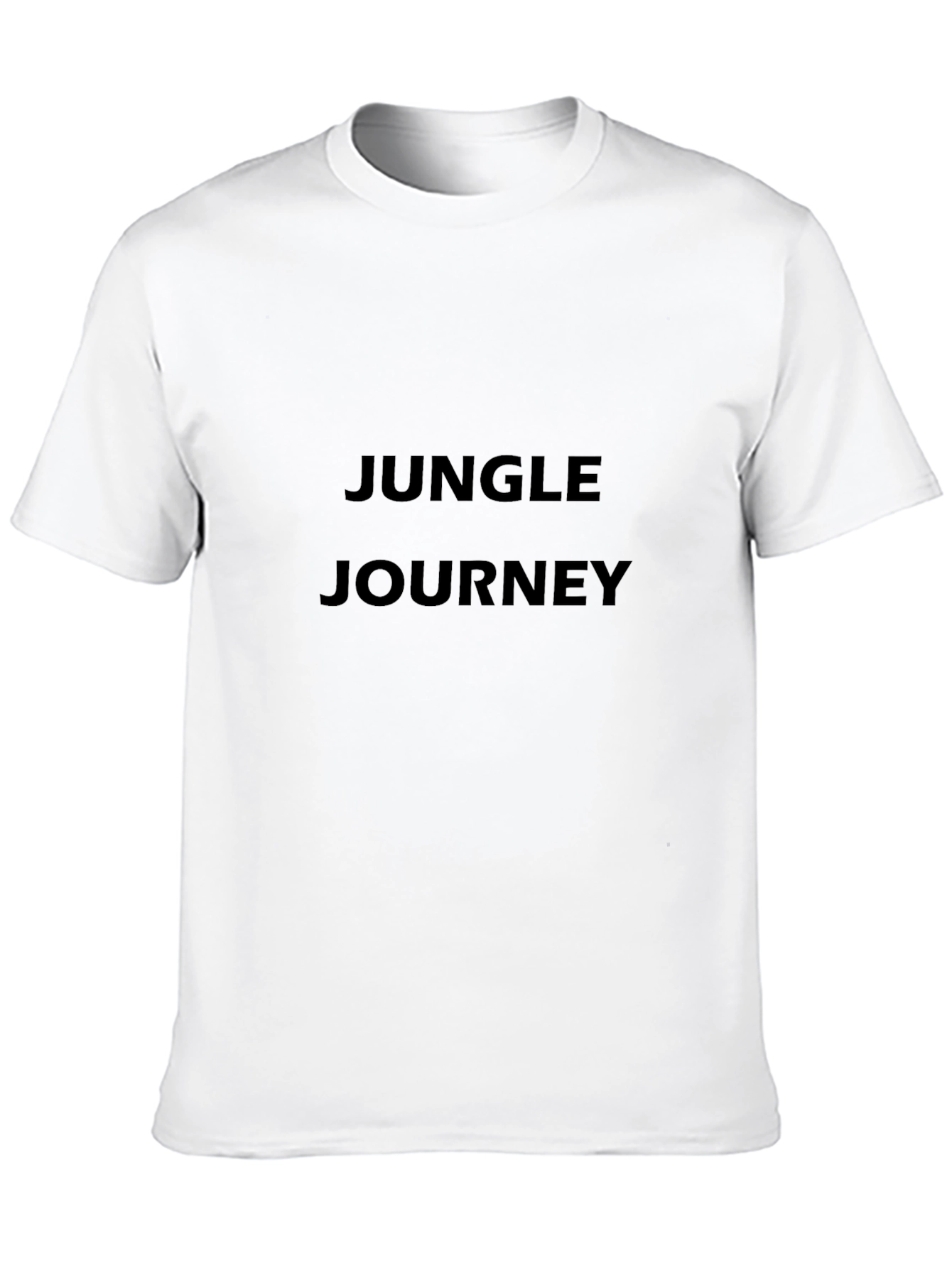 Jungle Journey Black T-Shirt - Casual Comfort
