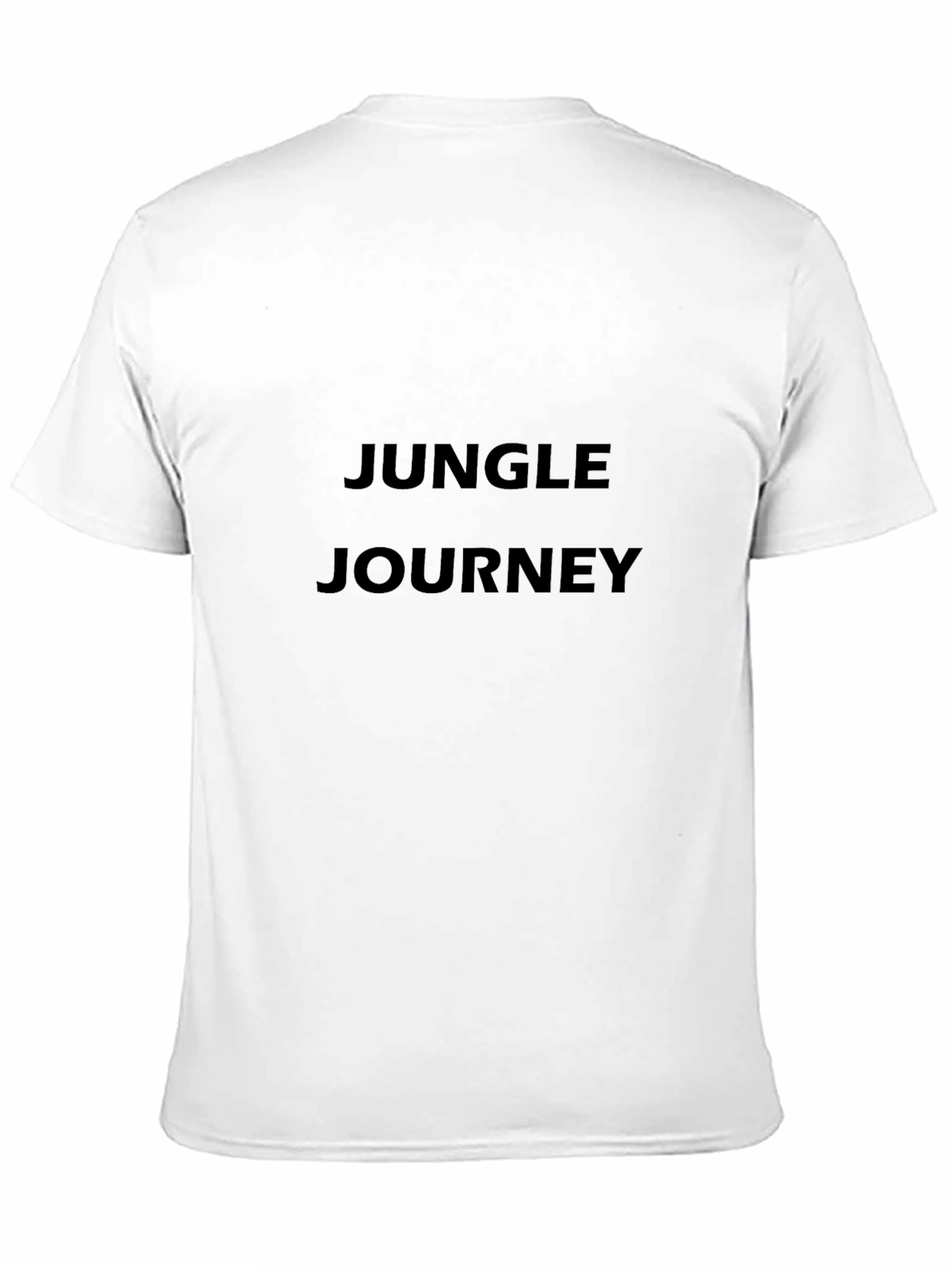 Jungle Journey Black T-Shirt - Casual Comfort