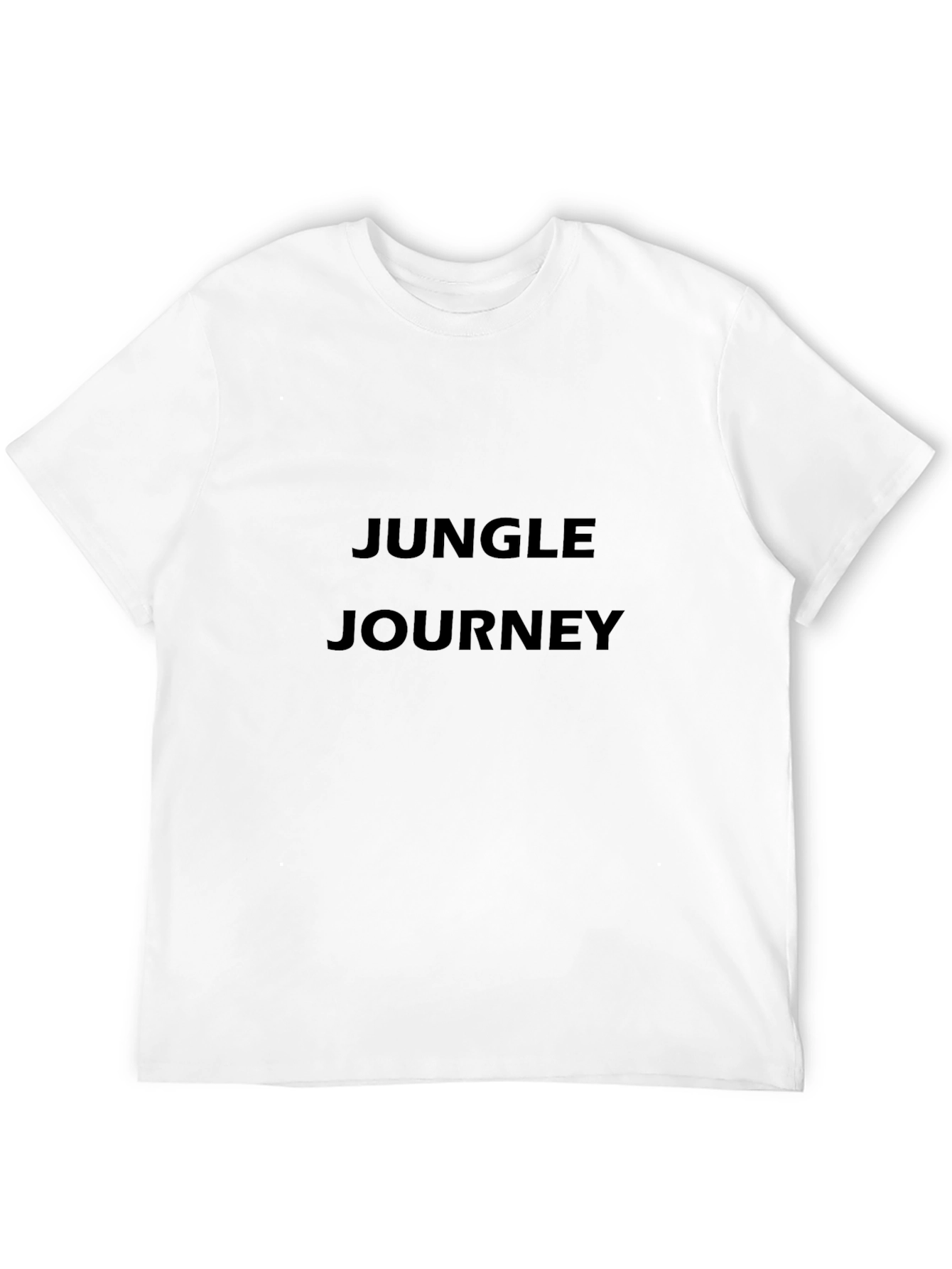 Jungle Journey Black T-Shirt - Casual Comfort
