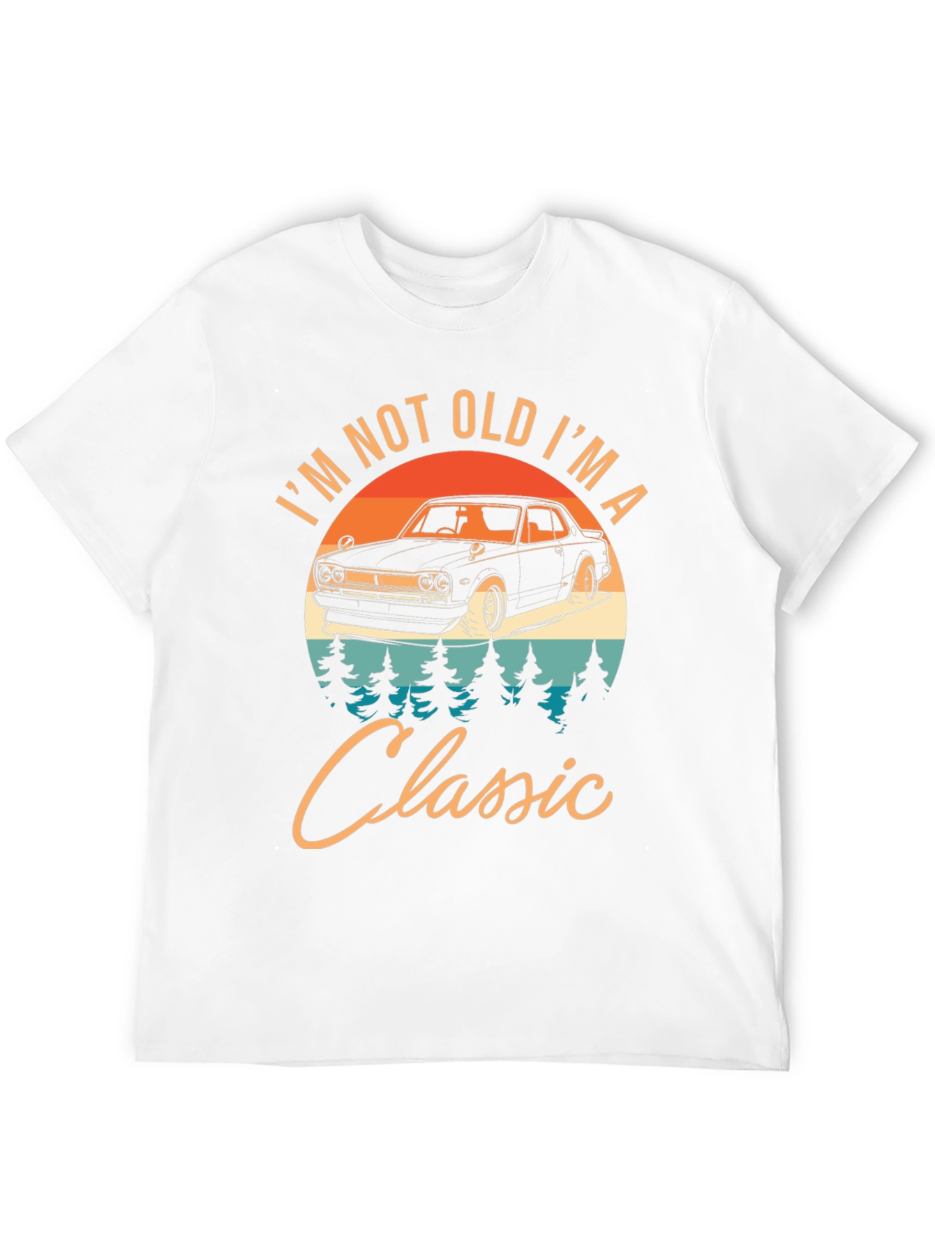 Classic Car T-Shirt: Im Not Old Im A Classic