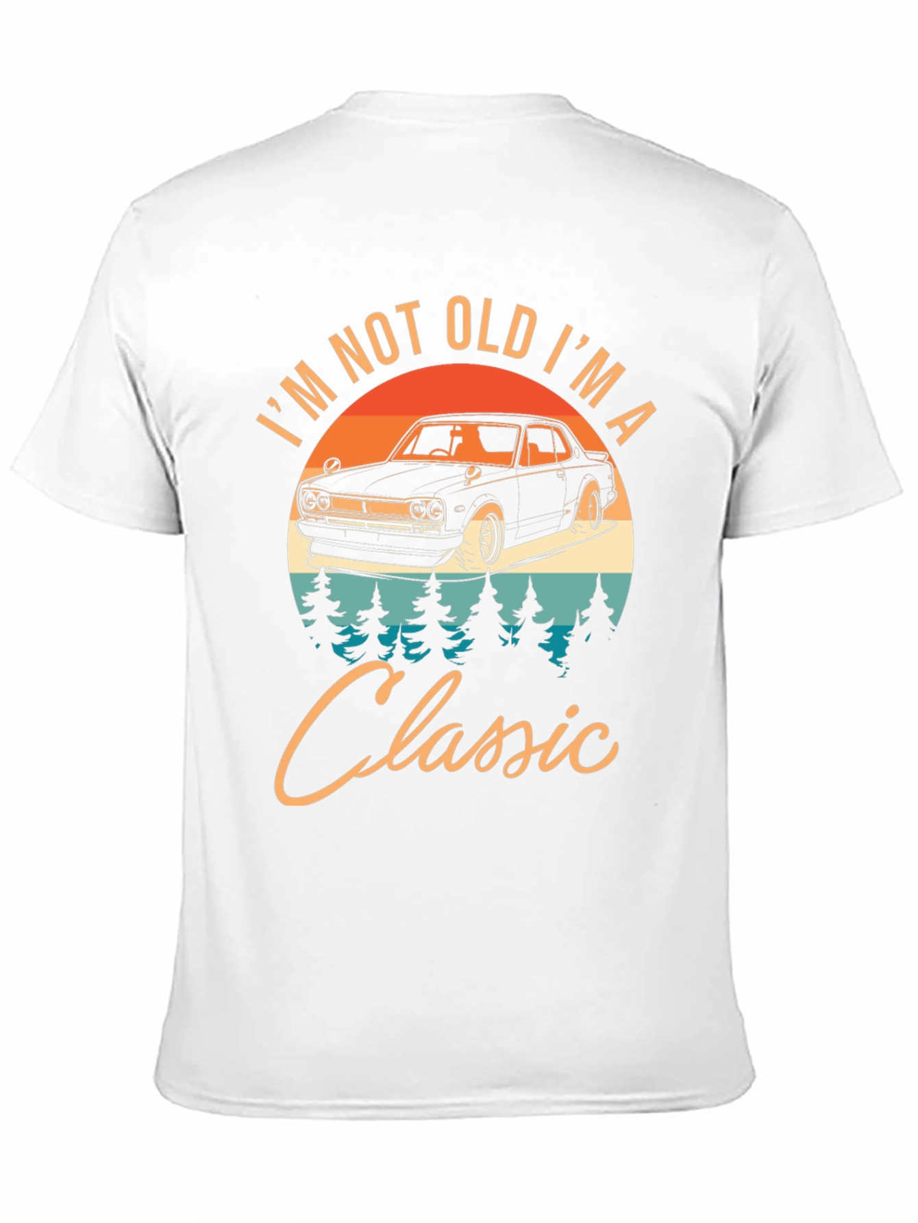 Classic Car T-Shirt: Im Not Old Im A Classic