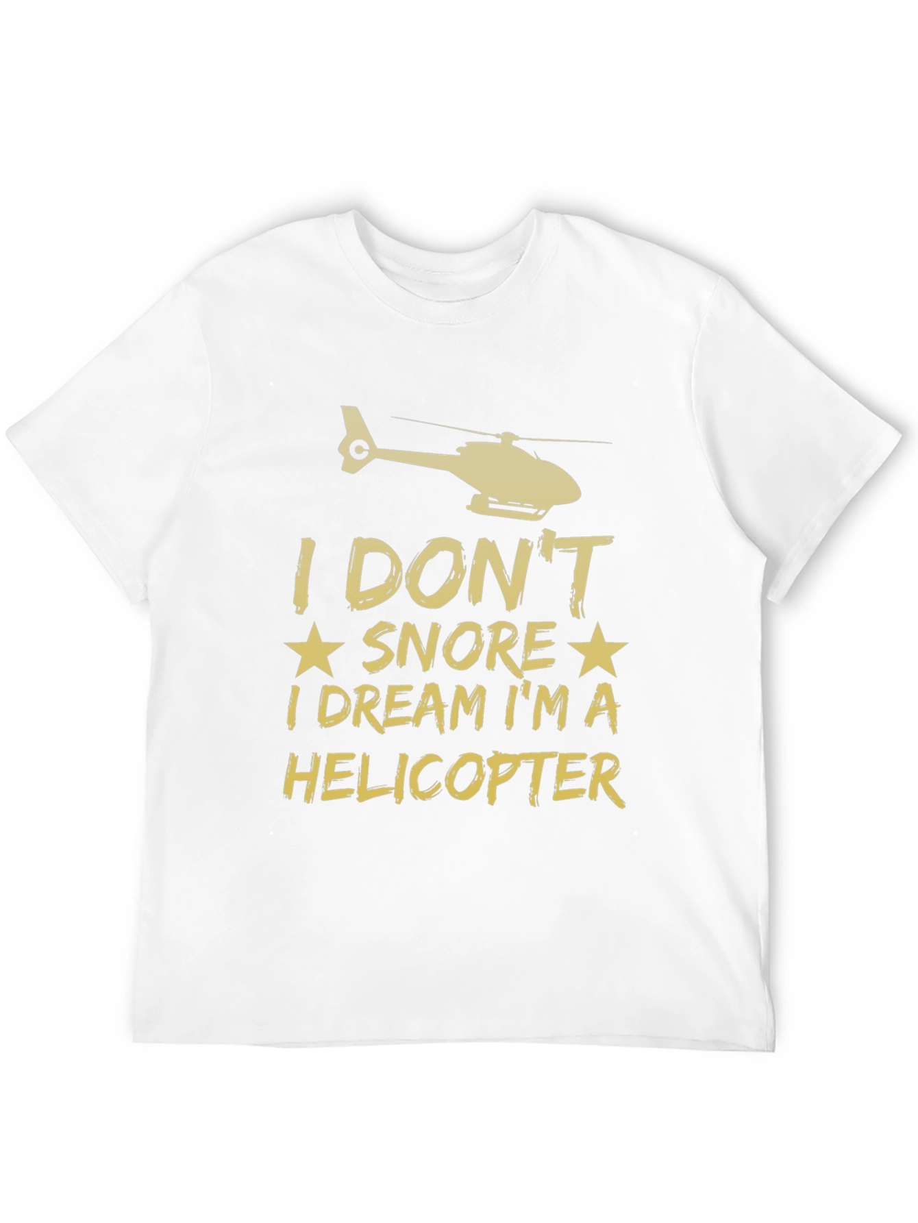 Helicopter Dreamer T-Shirt Funny Aviation Tee