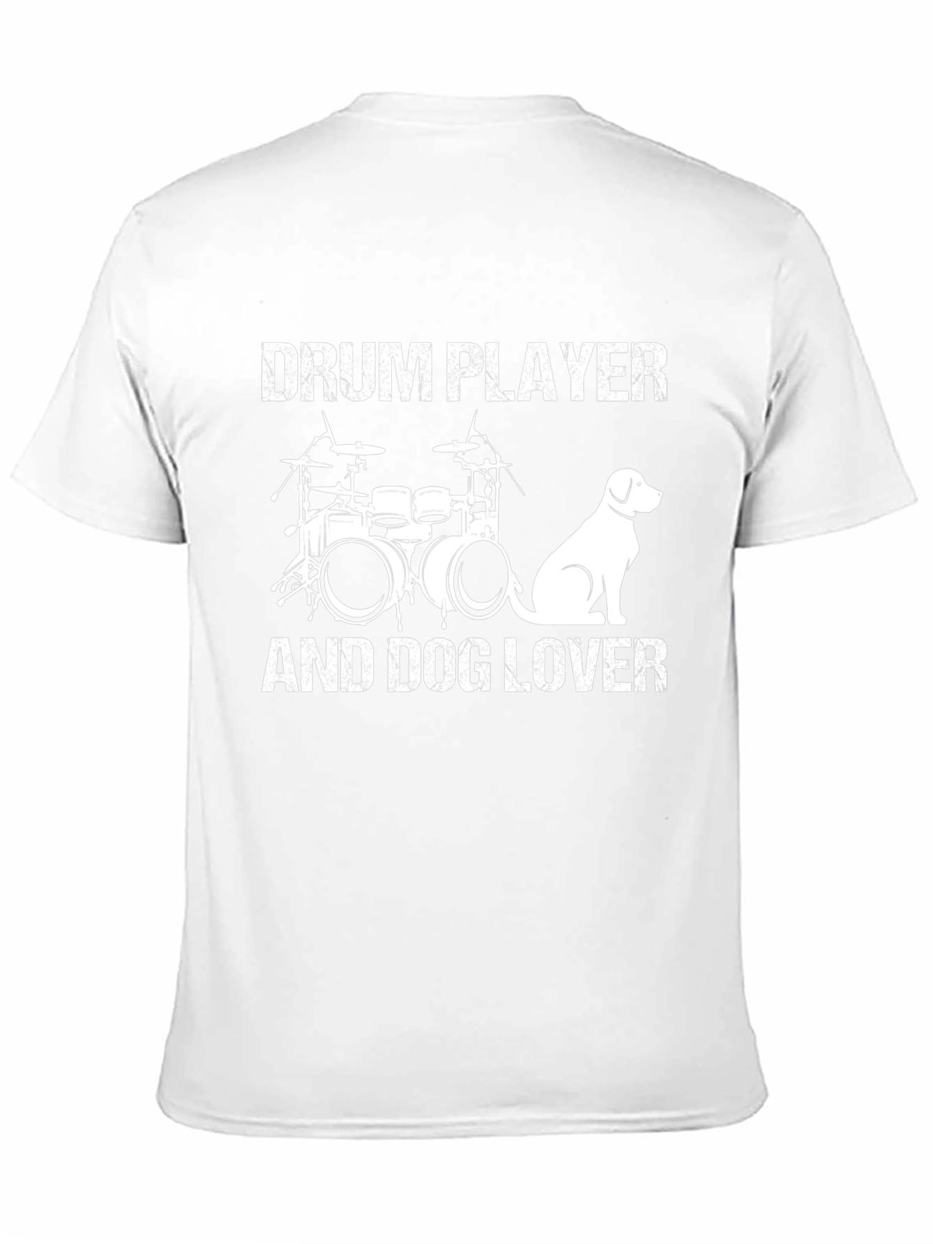 Drum Player and Dog Lover T-Shirt