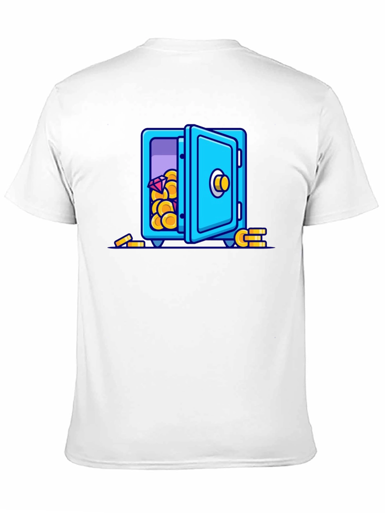 Cartoon Safe T-Shirt - Black