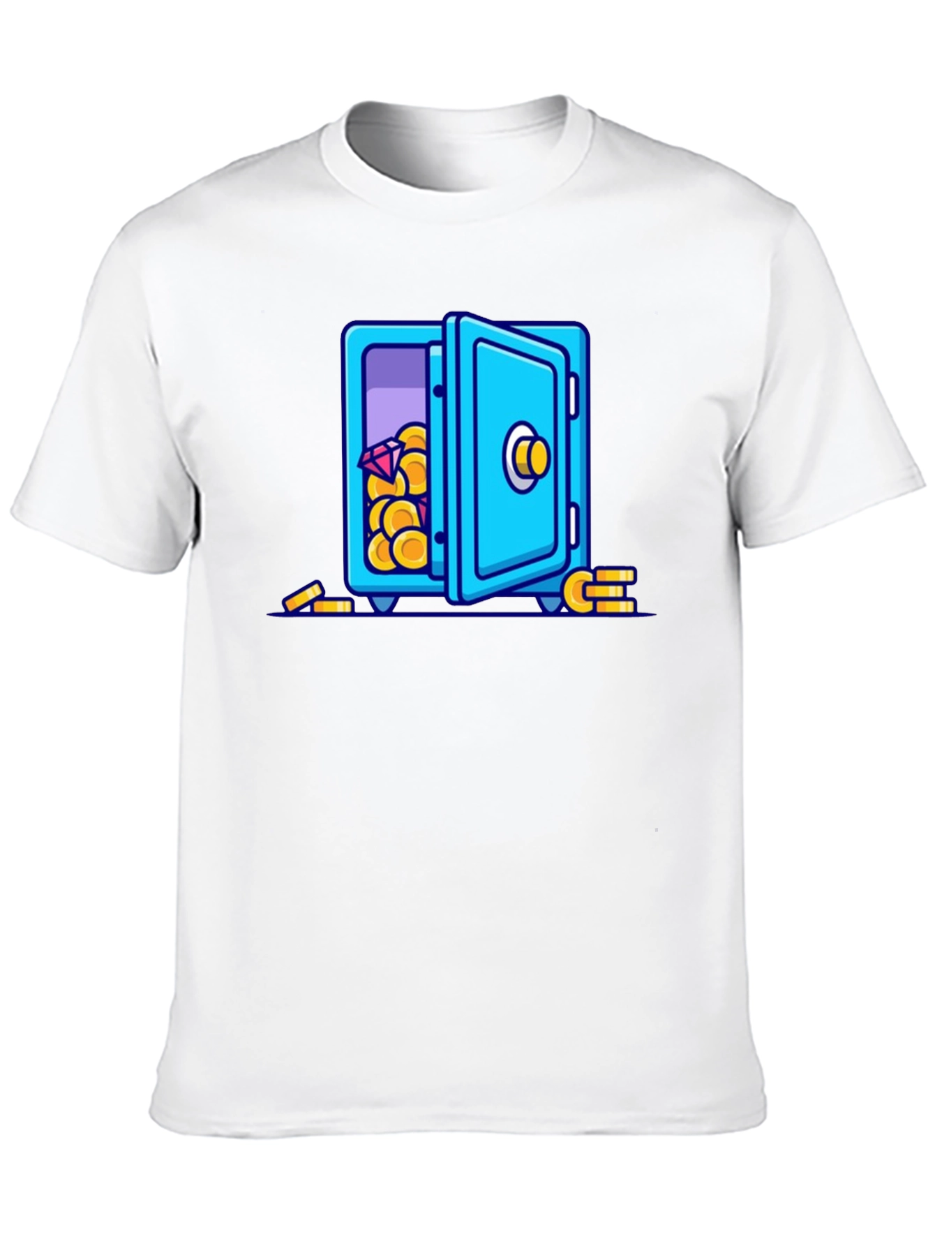 Cartoon Safe T-Shirt - Black