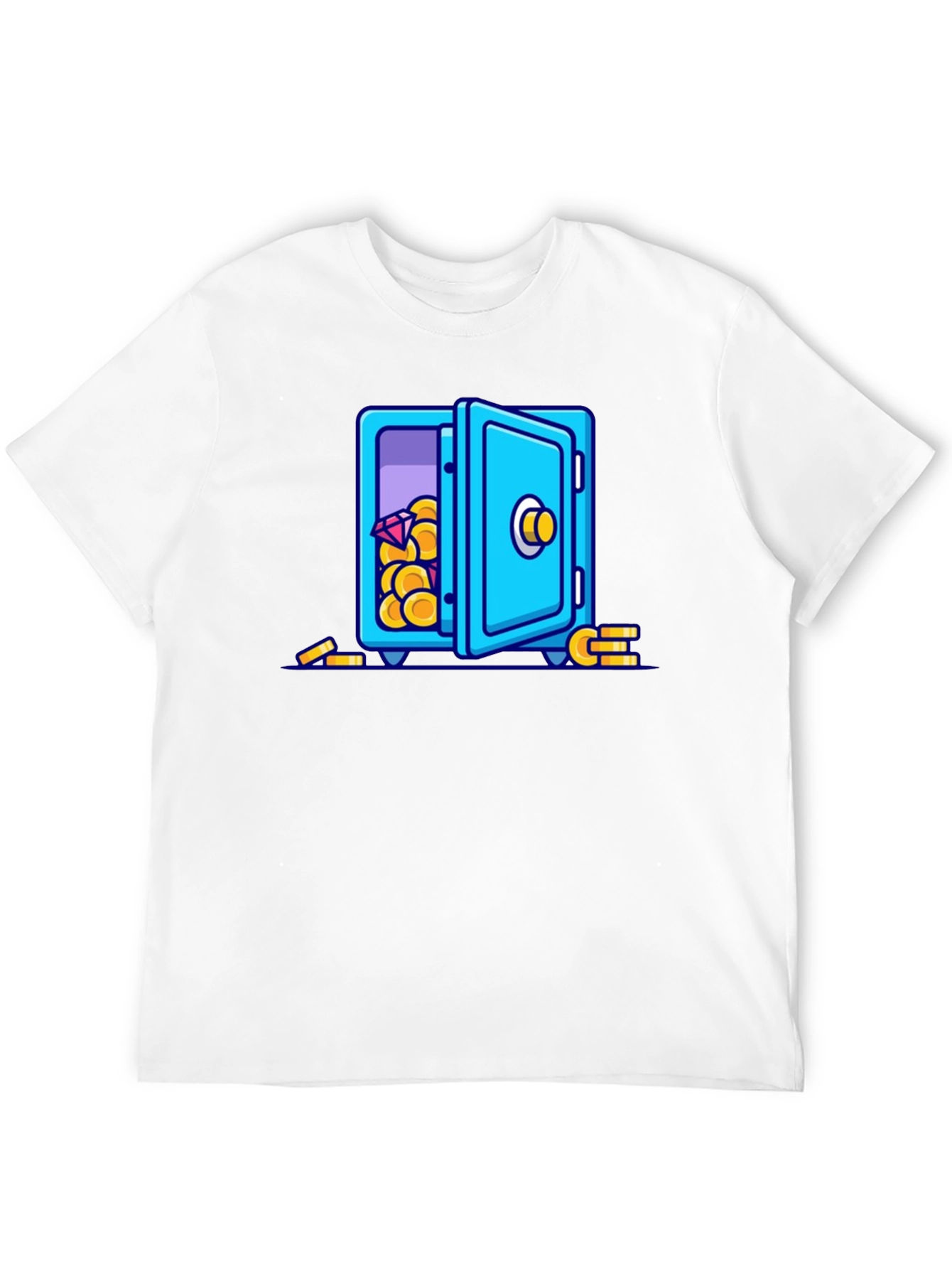 Cartoon Safe T-Shirt - Black