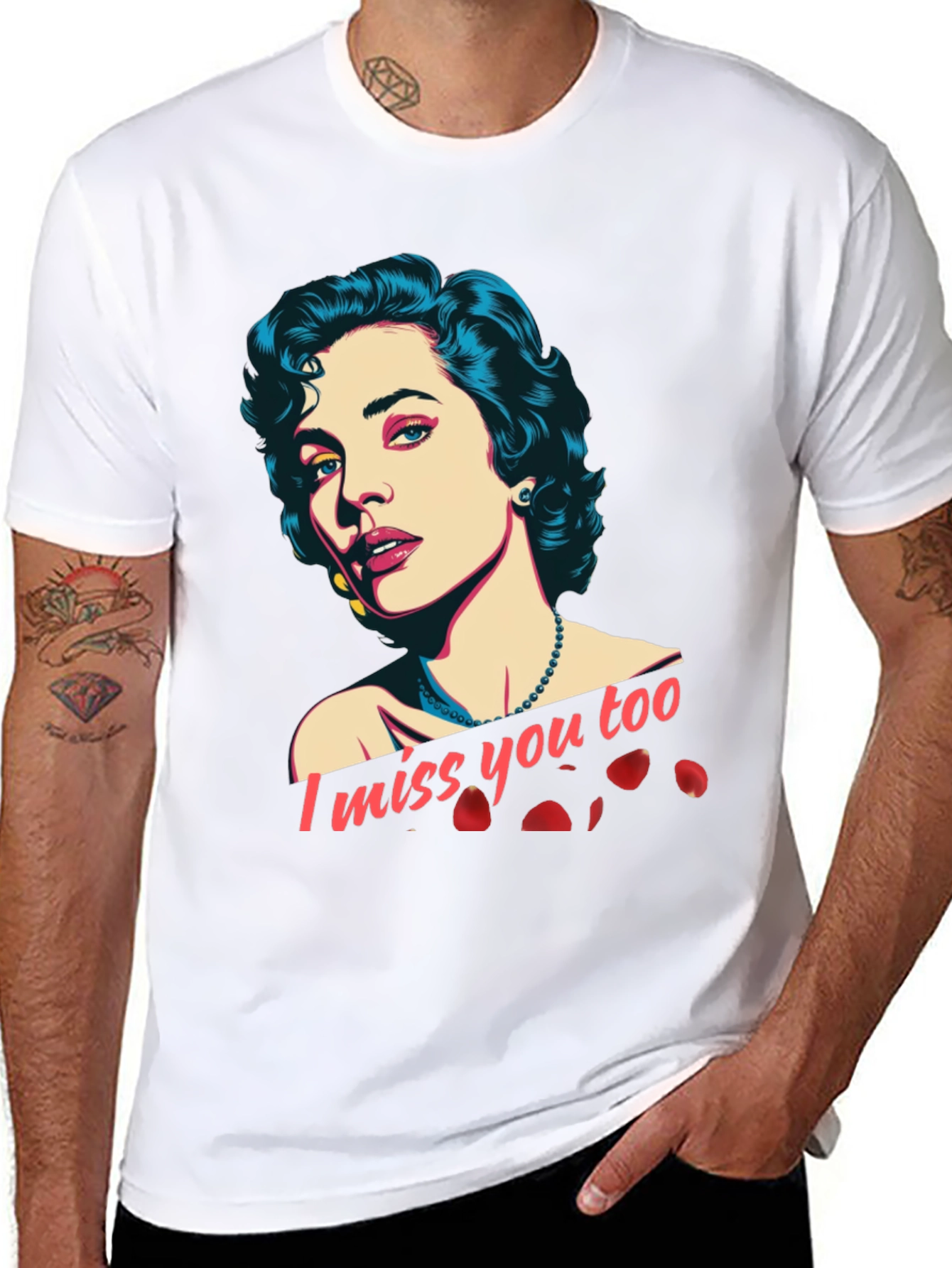 I Miss You Too Graphic T-Shirt