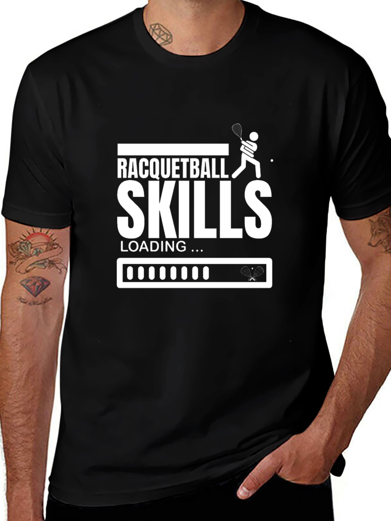 Racquetball Skills Loading T-Shirt