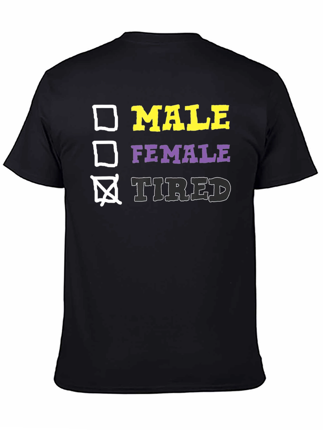 Tired Adult Humor T-Shirt