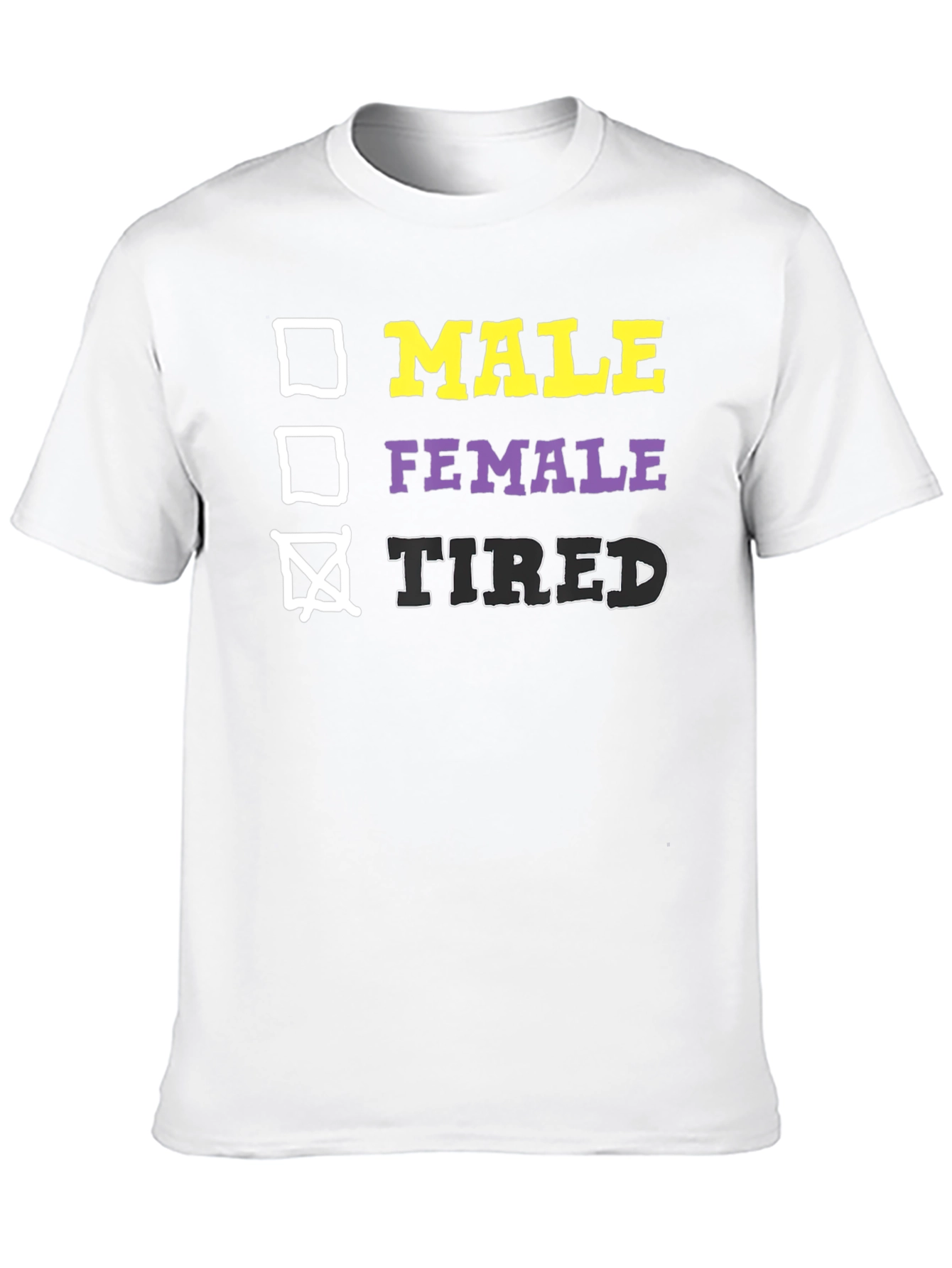 Tired Adult Humor T-Shirt