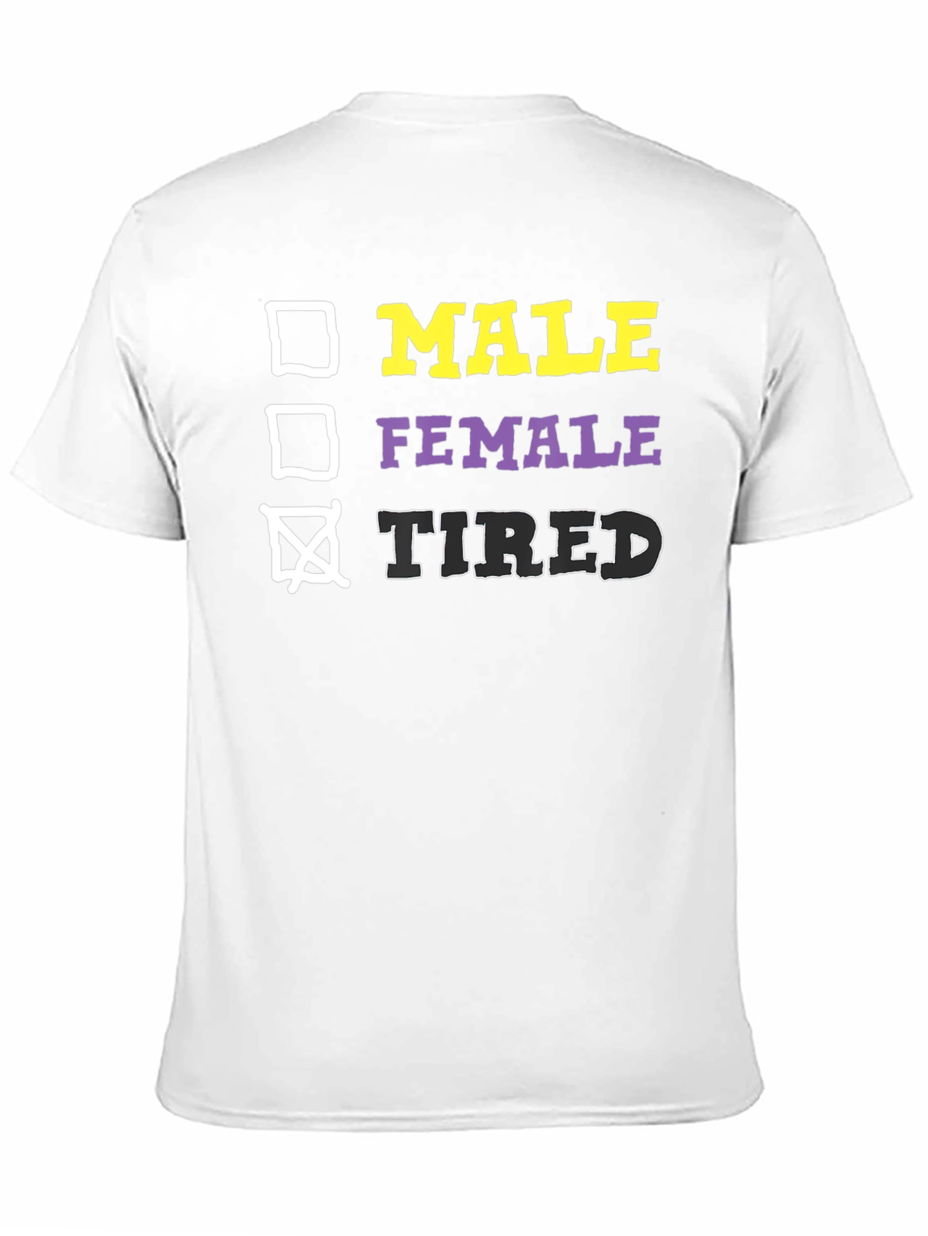 Tired Adult Humor T-Shirt