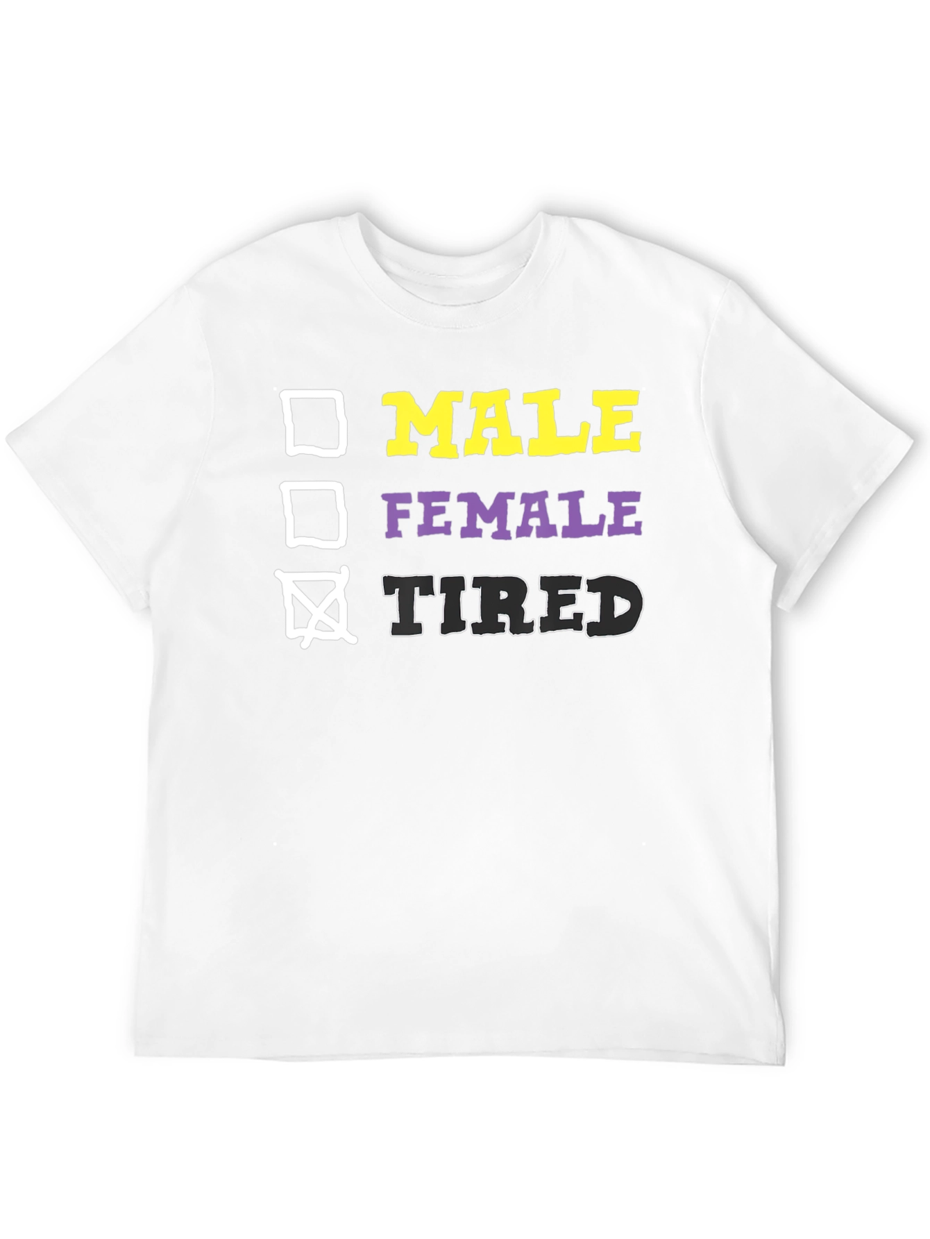 Tired Adult Humor T-Shirt