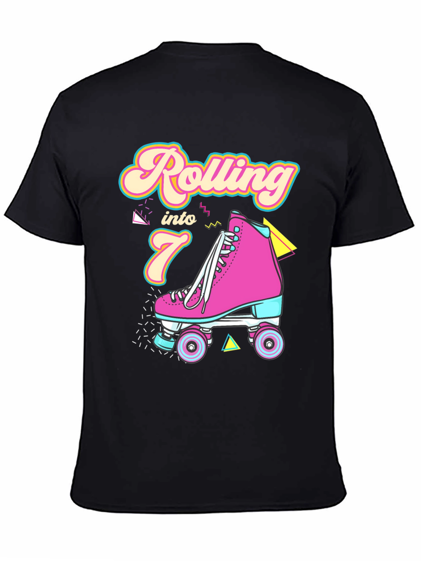 Rolling Into 7th Birthday T-Shirt