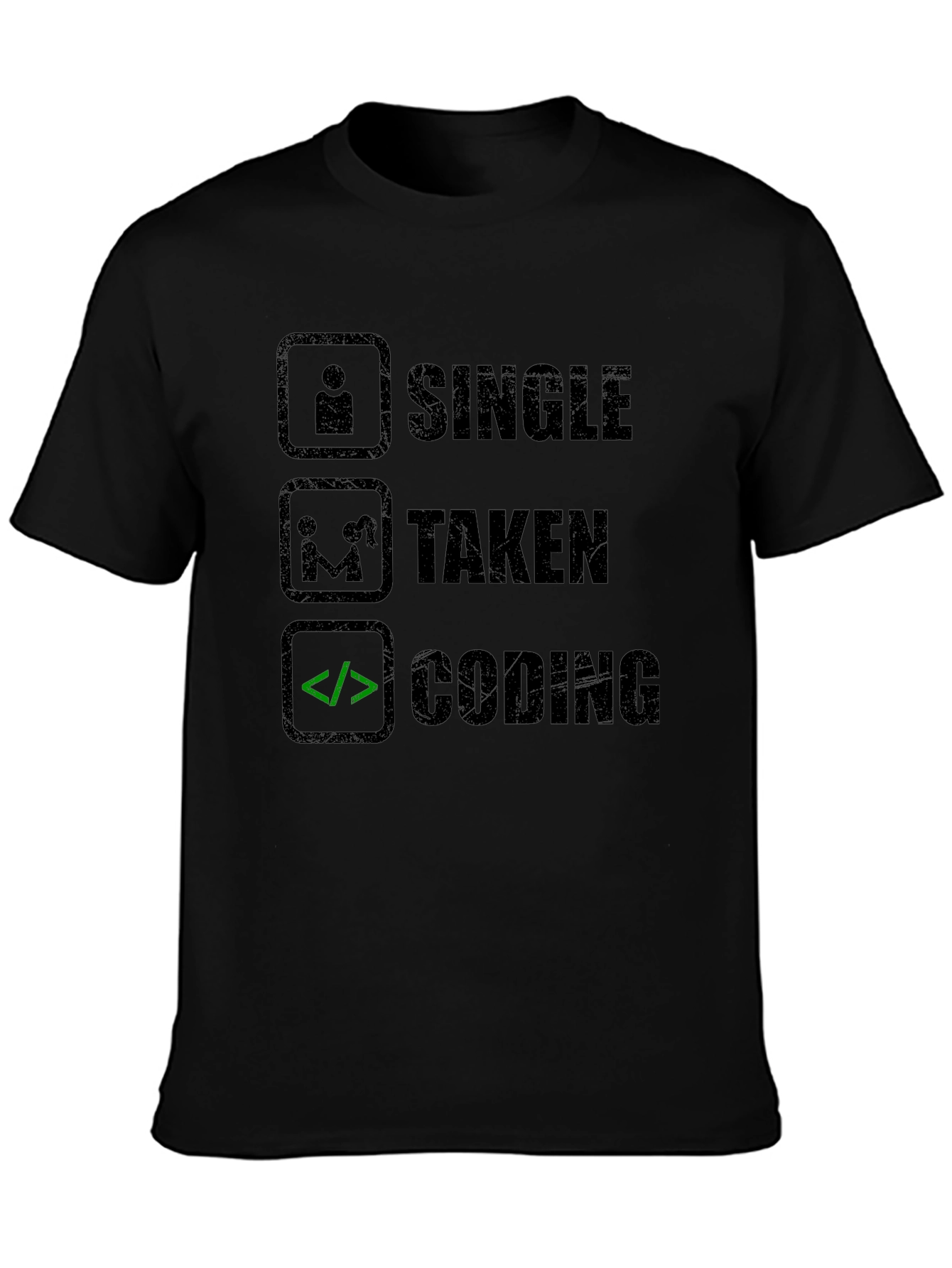 Coding Relationship Status T-Shirt - Programmer Humor