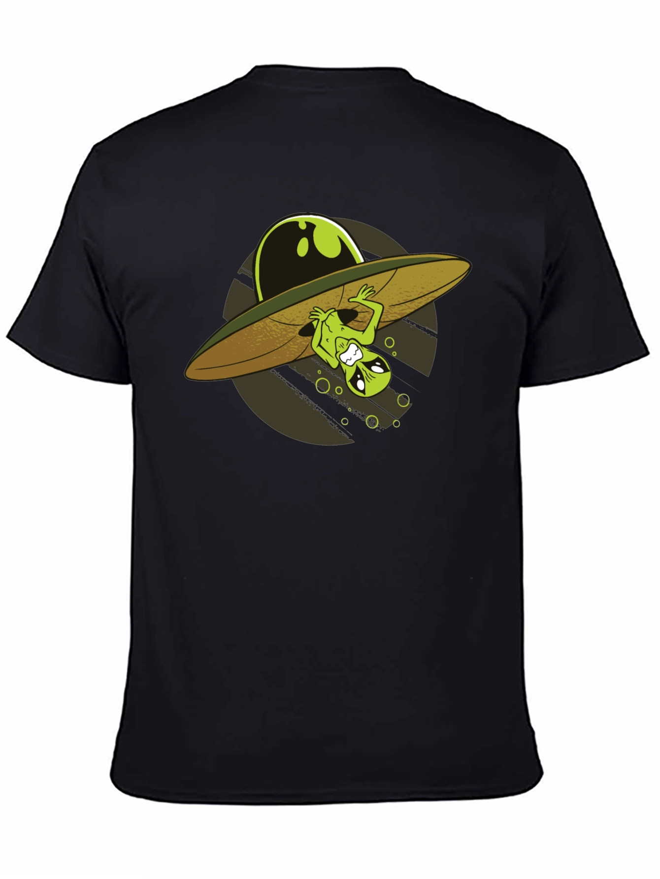 Alien Abduction T-Shirt - Novelty UFO Design