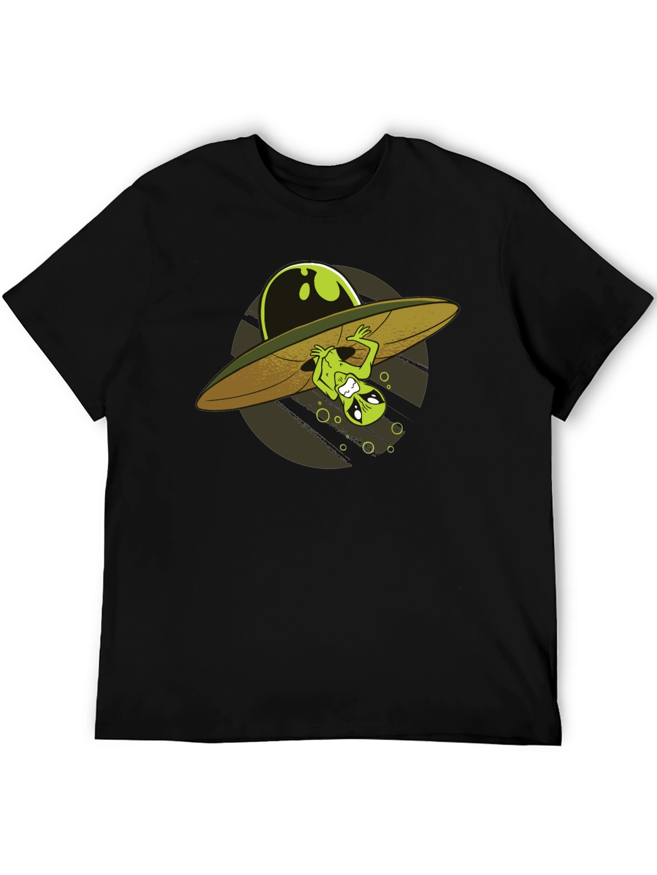 Alien Abduction T-Shirt - Novelty UFO Design