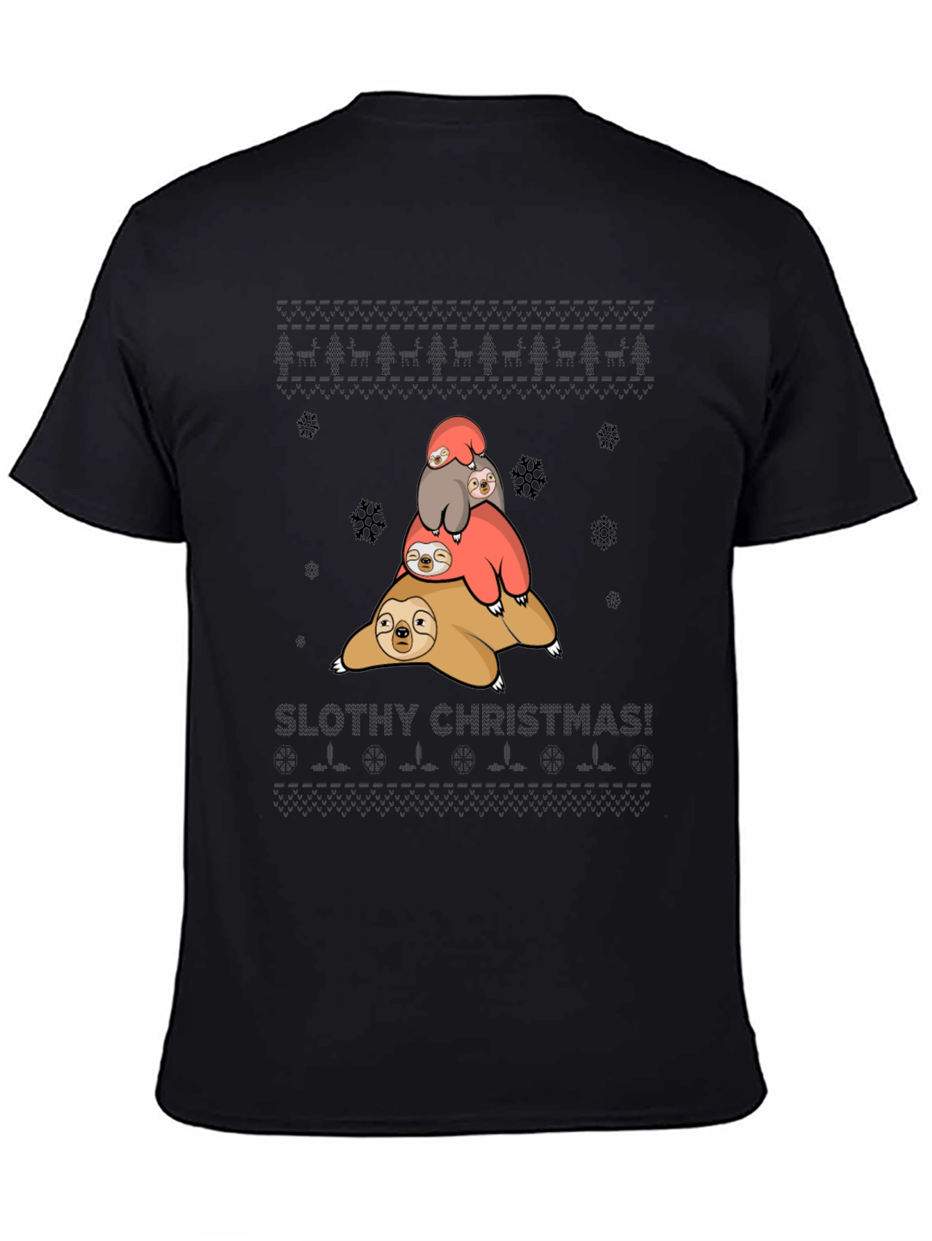 Slothy Christmas T-Shirt