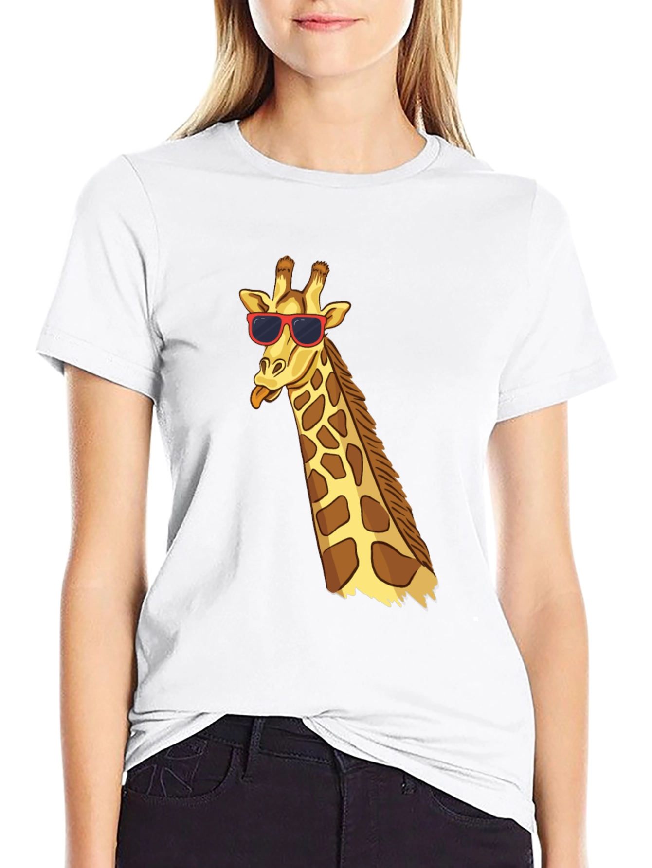 Cool Giraffe Graphic Tee