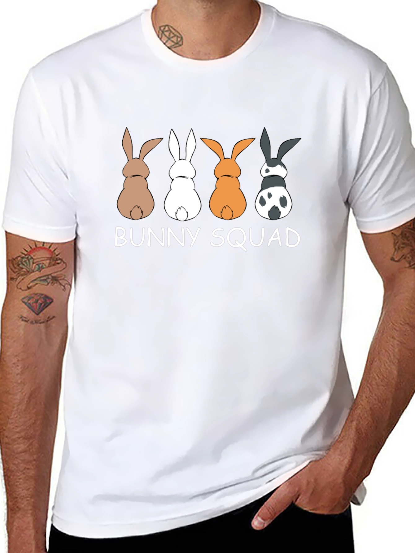 Bunny Squad Graphic T-Shirt