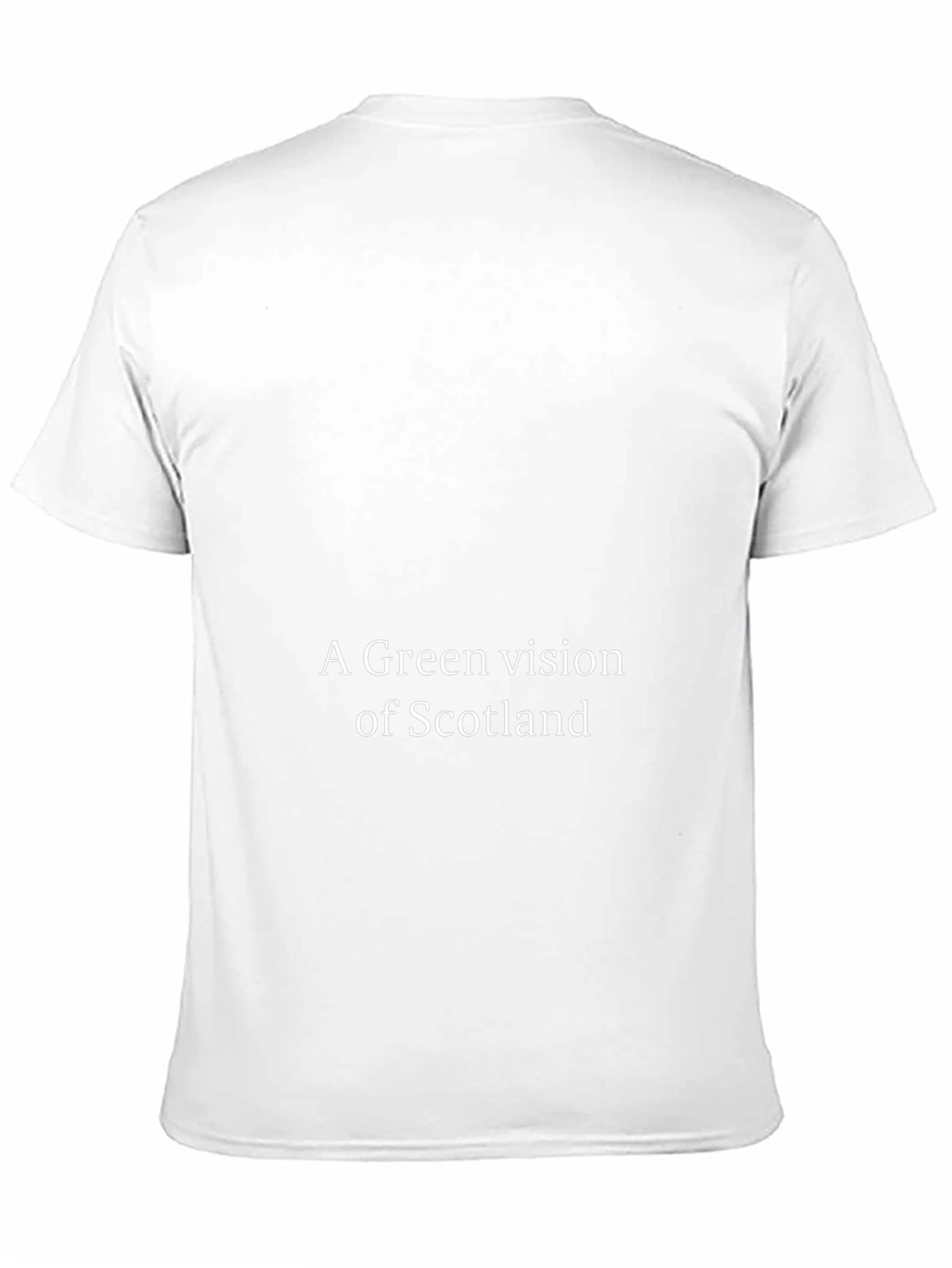 Green Vision of Scotland Black T-Shirt