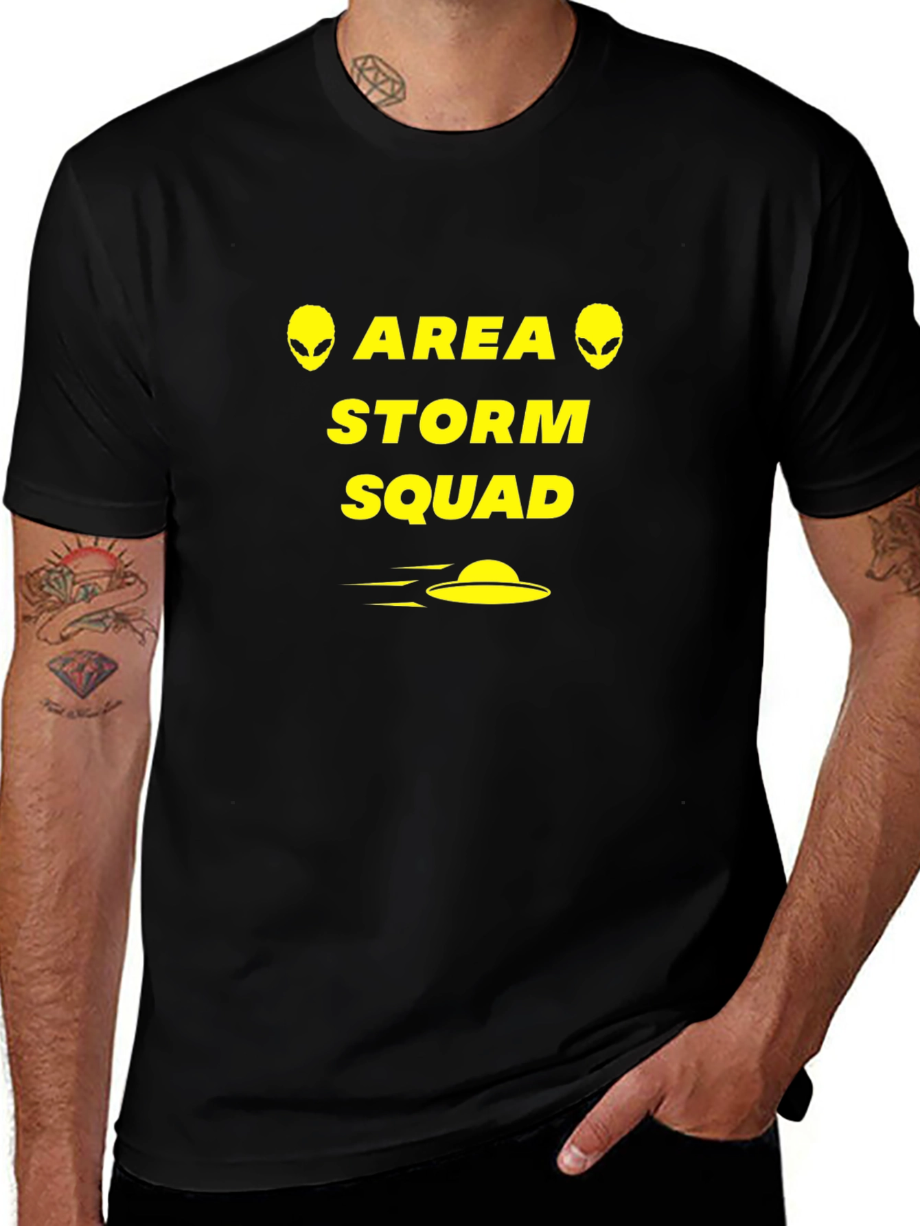 Area Storm Squad Alien Graphic Tee