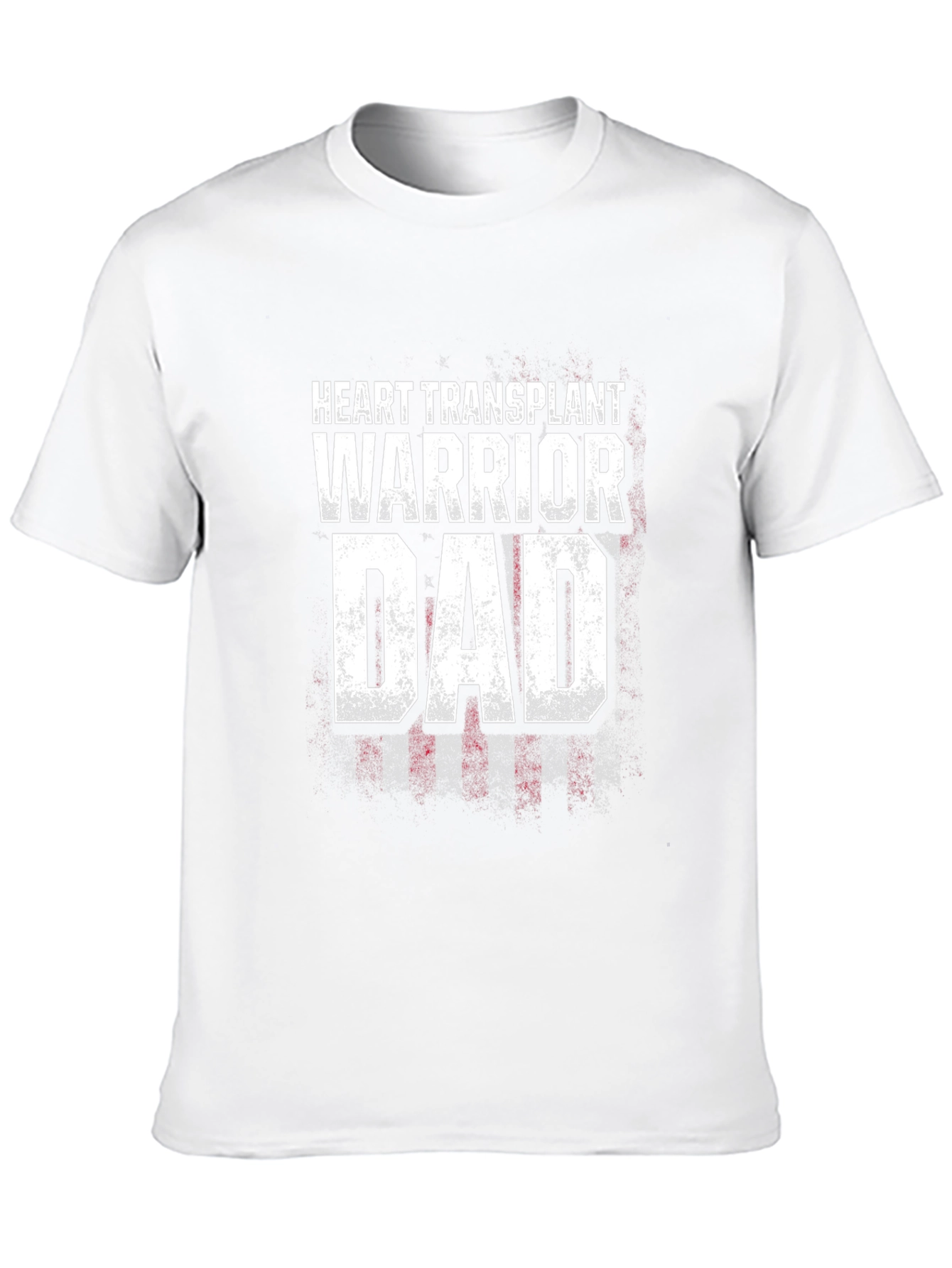 Heart Transplant Warrior Dad Graphic Tee