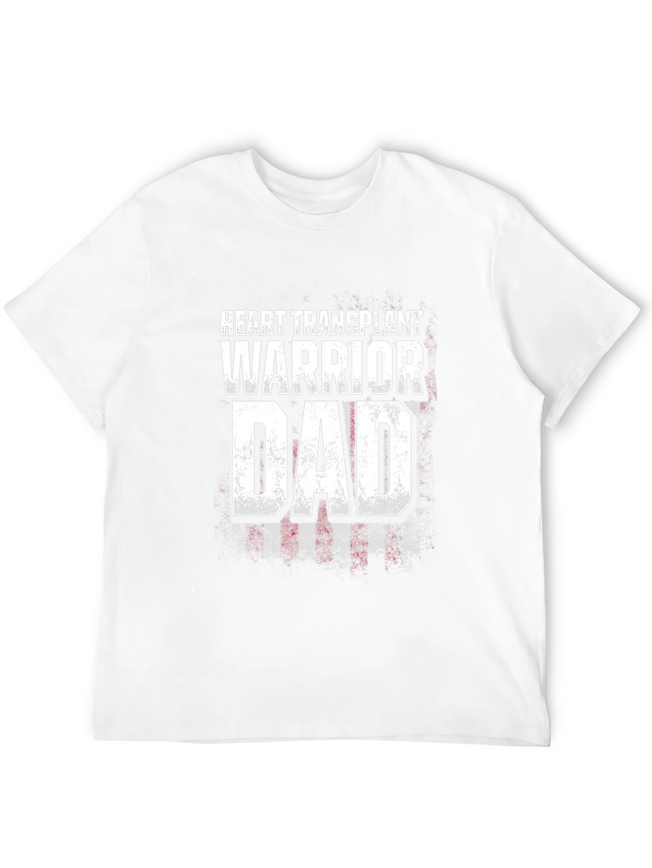 Heart Transplant Warrior Dad Graphic Tee