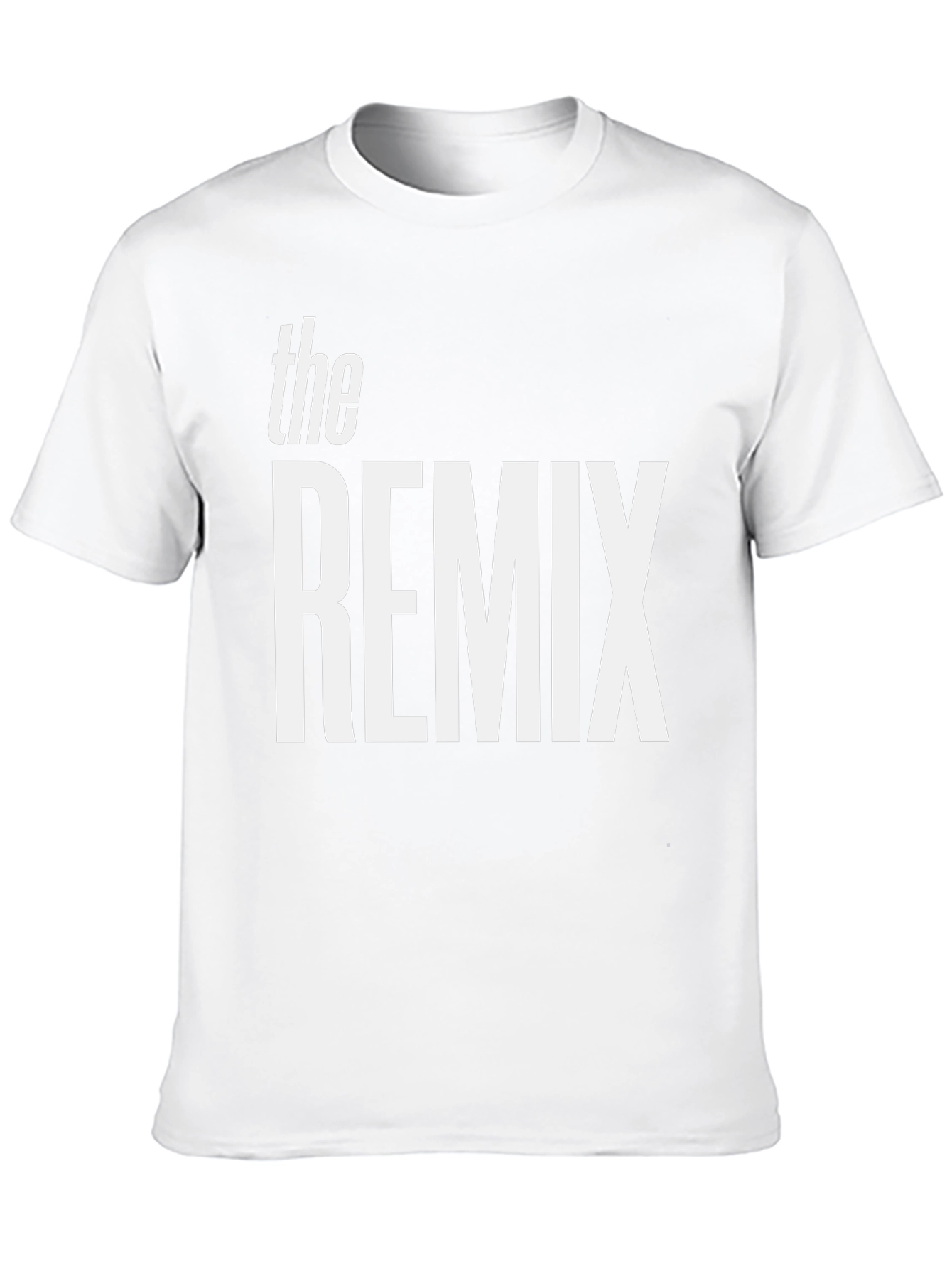 The Remix Black T-Shirt - Bold Graphic Tee