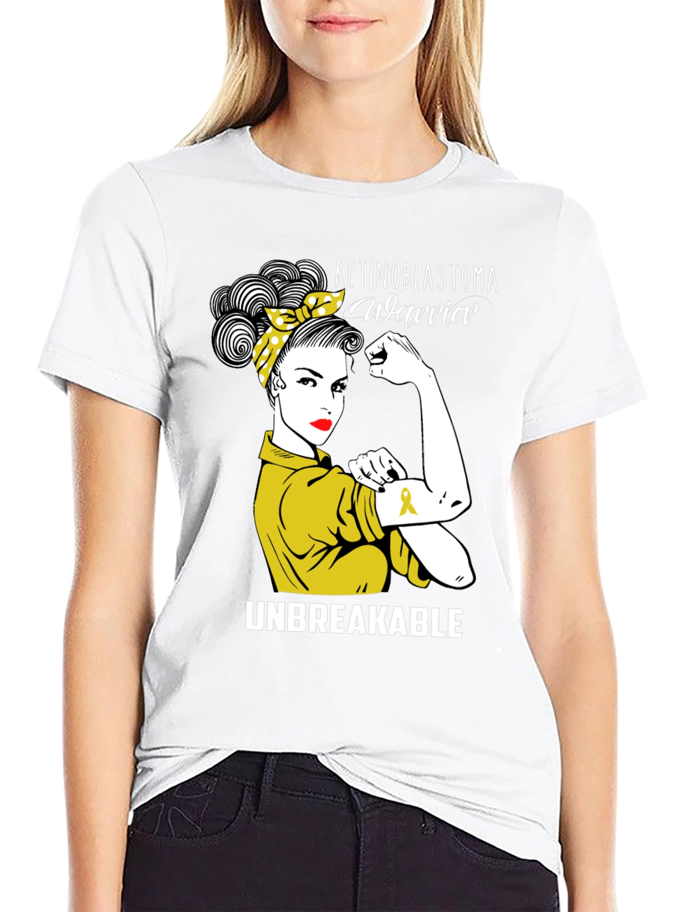Retinoblastoma Warrior T-Shirt - Unbreakable Tee