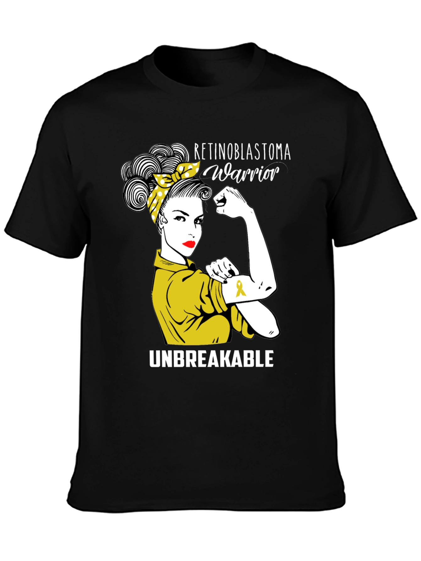 Retinoblastoma Warrior T-Shirt - Unbreakable Tee
